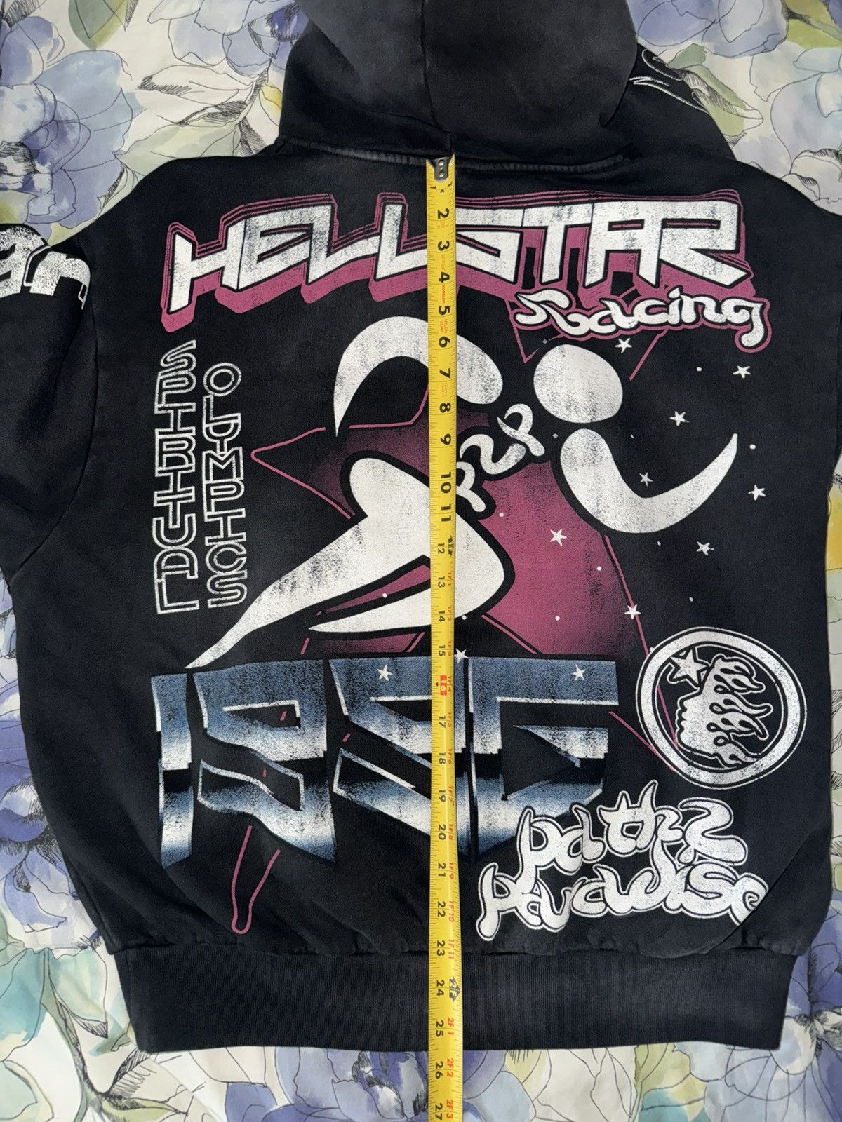 HELLSTAR Hellstar Racer Hoodie Black (NFC) Size US S / EU 44-46 / 1 - 8 Thumbnail