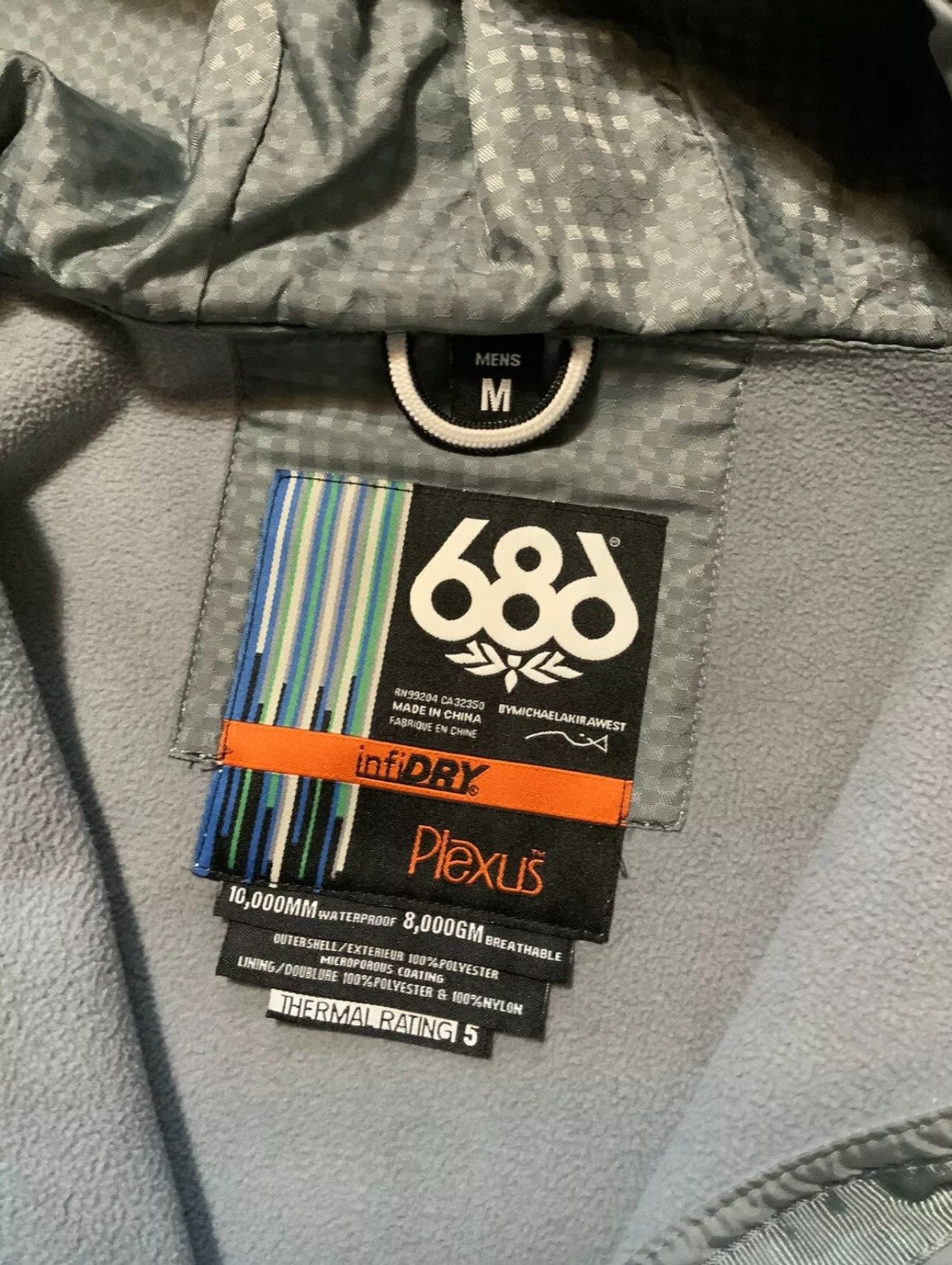 686 686 Snowboard Infidry Plexus 10K Waterproof Softshell Jacket Size US M / EU 48-50 / 2 - 9 Thumbnail