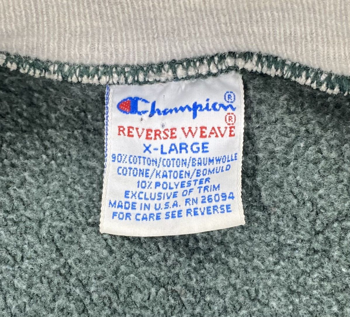 Champion 80s Champion Reverse Weave Sweatshirt Embroidered XL USA Size US XL / EU 56 / 4 - 4 Thumbnail