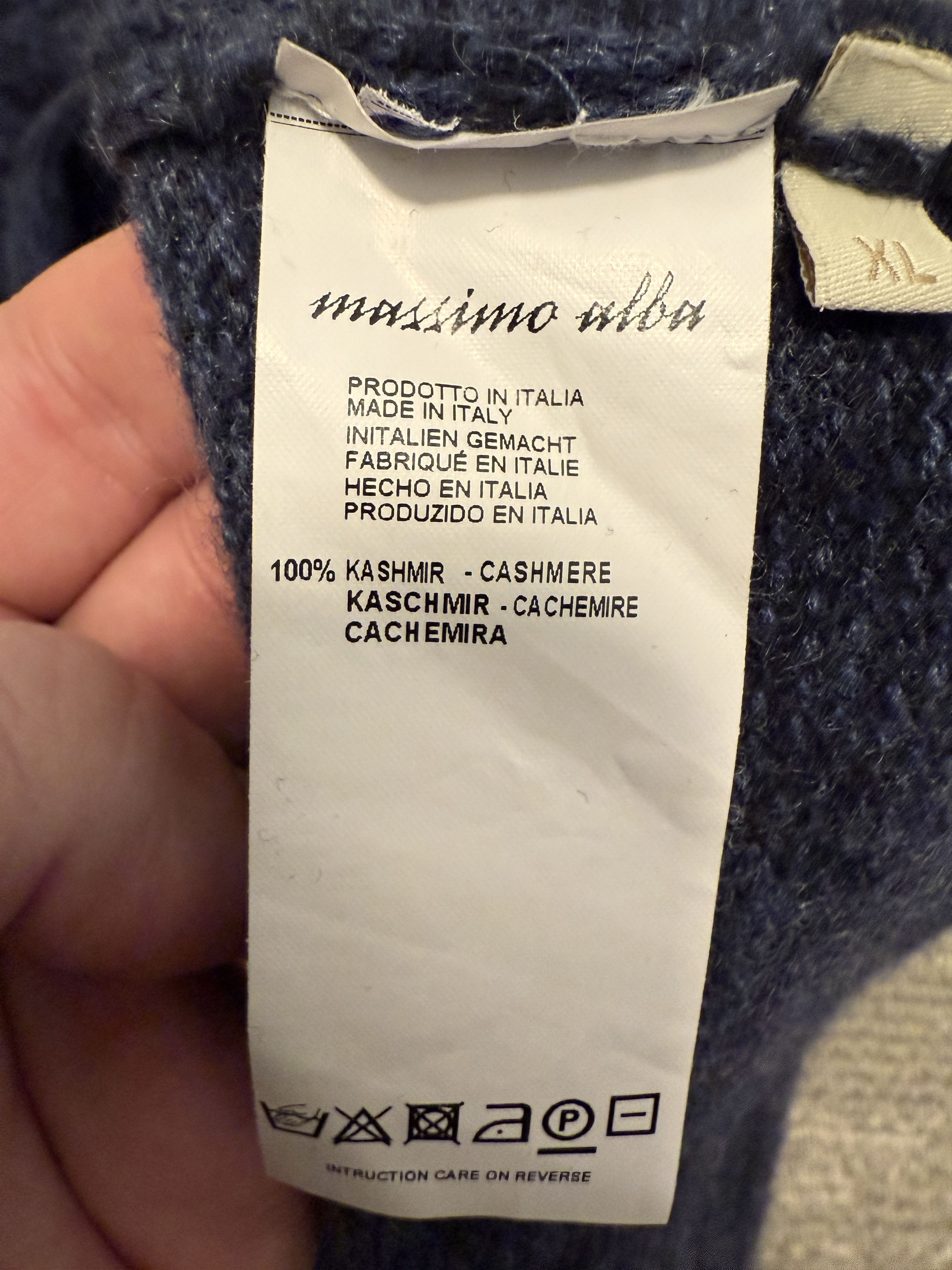 Massimo Alba Massimo Alba Turtleneck Sweater 100% Cashmere Size US XL / EU 56 / 4 - 6 Thumbnail