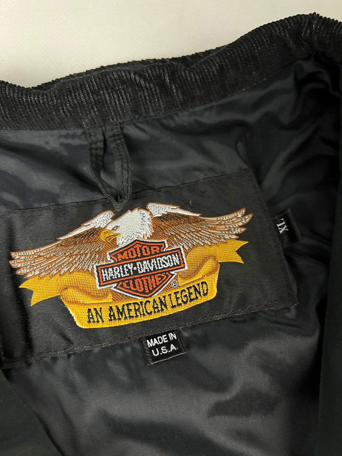 Alpha Industries × Harley Davidson × West Coast Choppers Vintage Harley Davidson Made In USA 🇺🇸 Jacket Size US XL / EU 56 / 4 - 3 Thumbnail