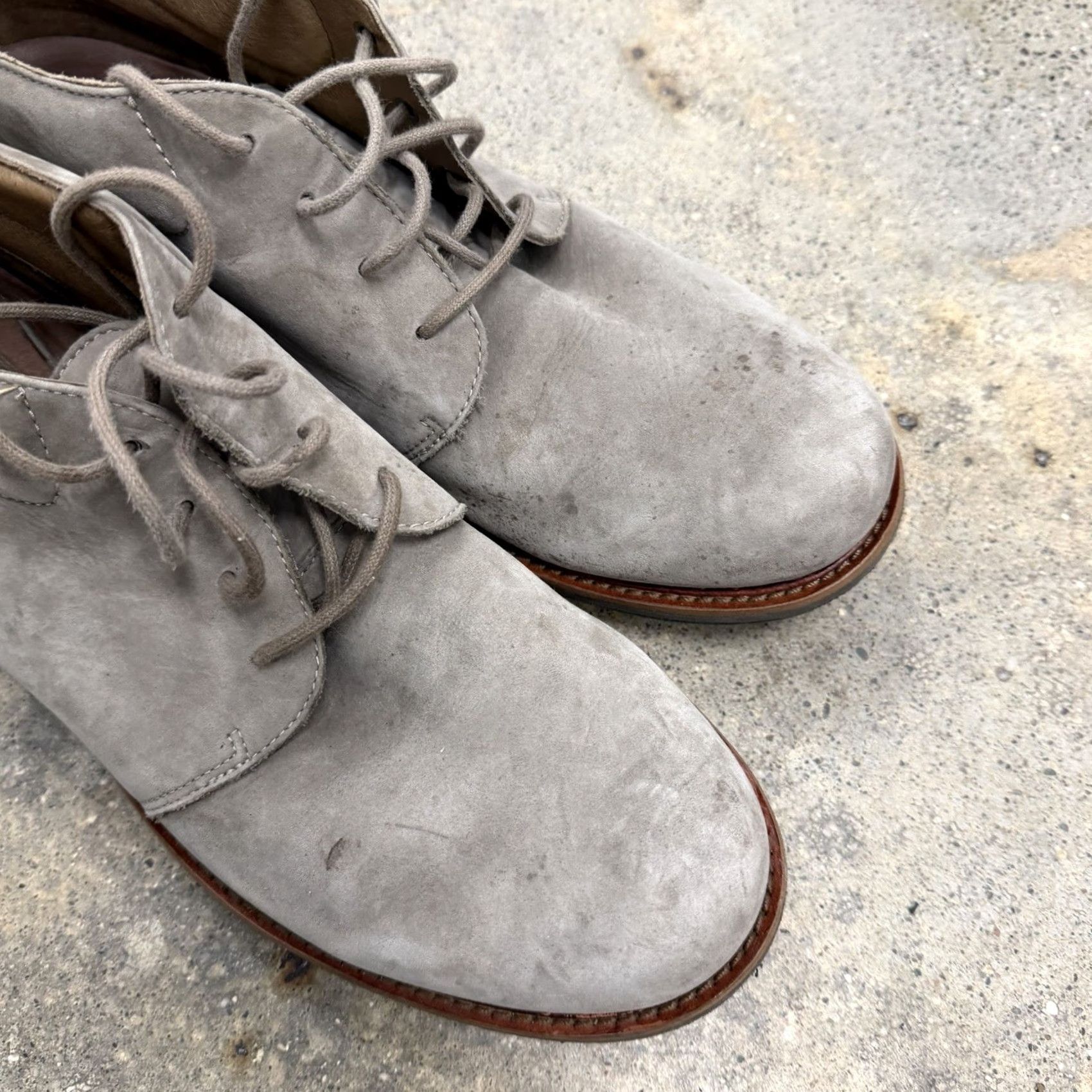 Dansko Dansko Jake Chukka Boots Sz 45/US 12 Nubuck Leather Taupe Comfort Mens Boots Size US 12 / EU 45 - 5 Thumbnail