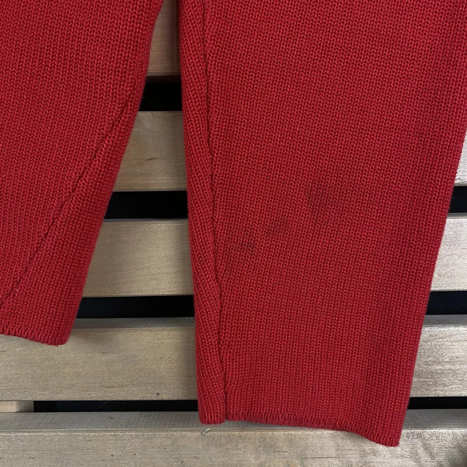 Polo Ralph Lauren Mens Sweater Pullover Polo Ralph Lauren Vintage Size M Red Size US M / EU 48-50 / 2 - 4 Thumbnail