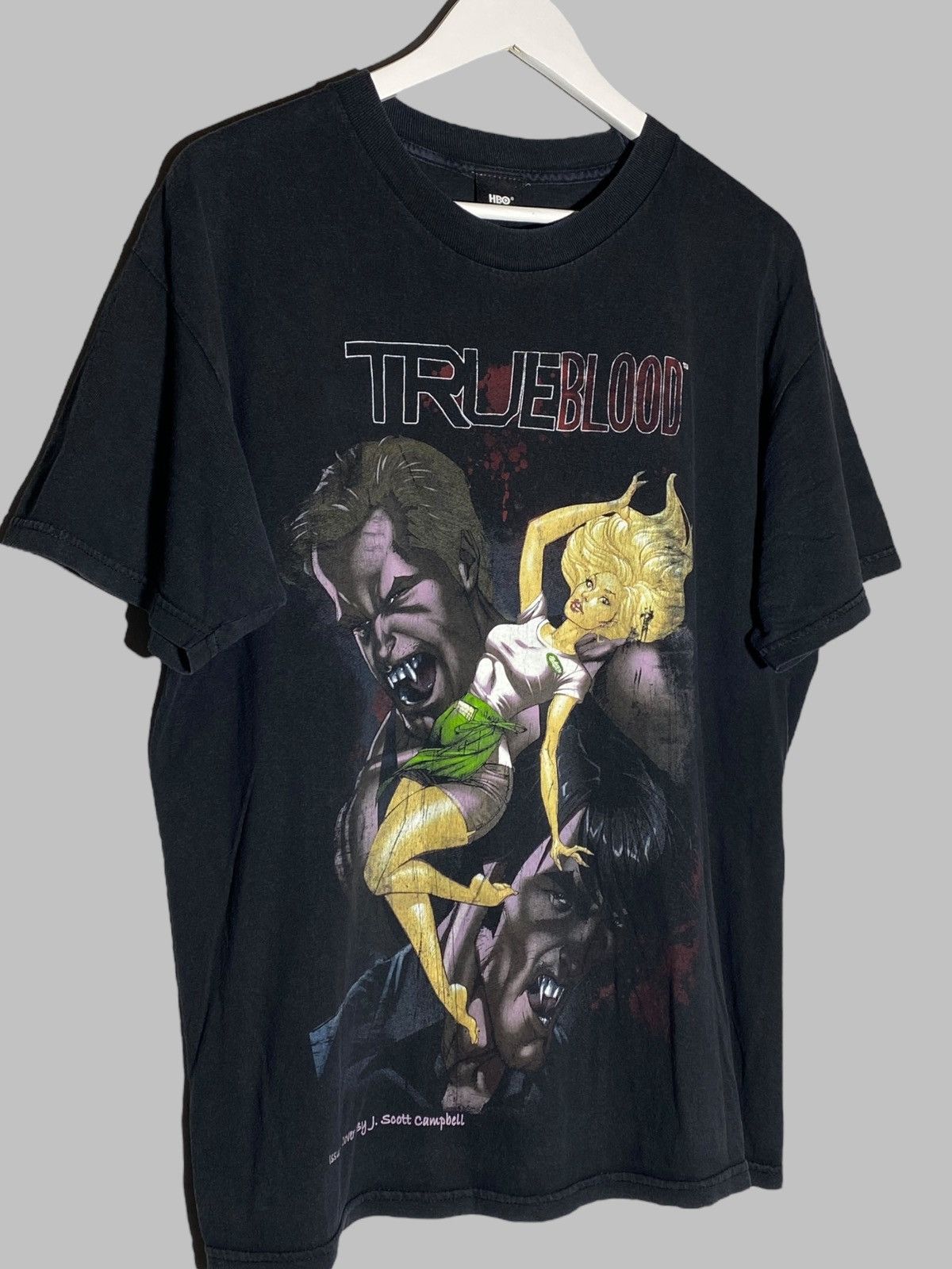 Anime × Vintage Vintage 00s HBO True Blood TV Series Movie T-shirt Size US L / EU 52-54 / 3 - 3 Thumbnail