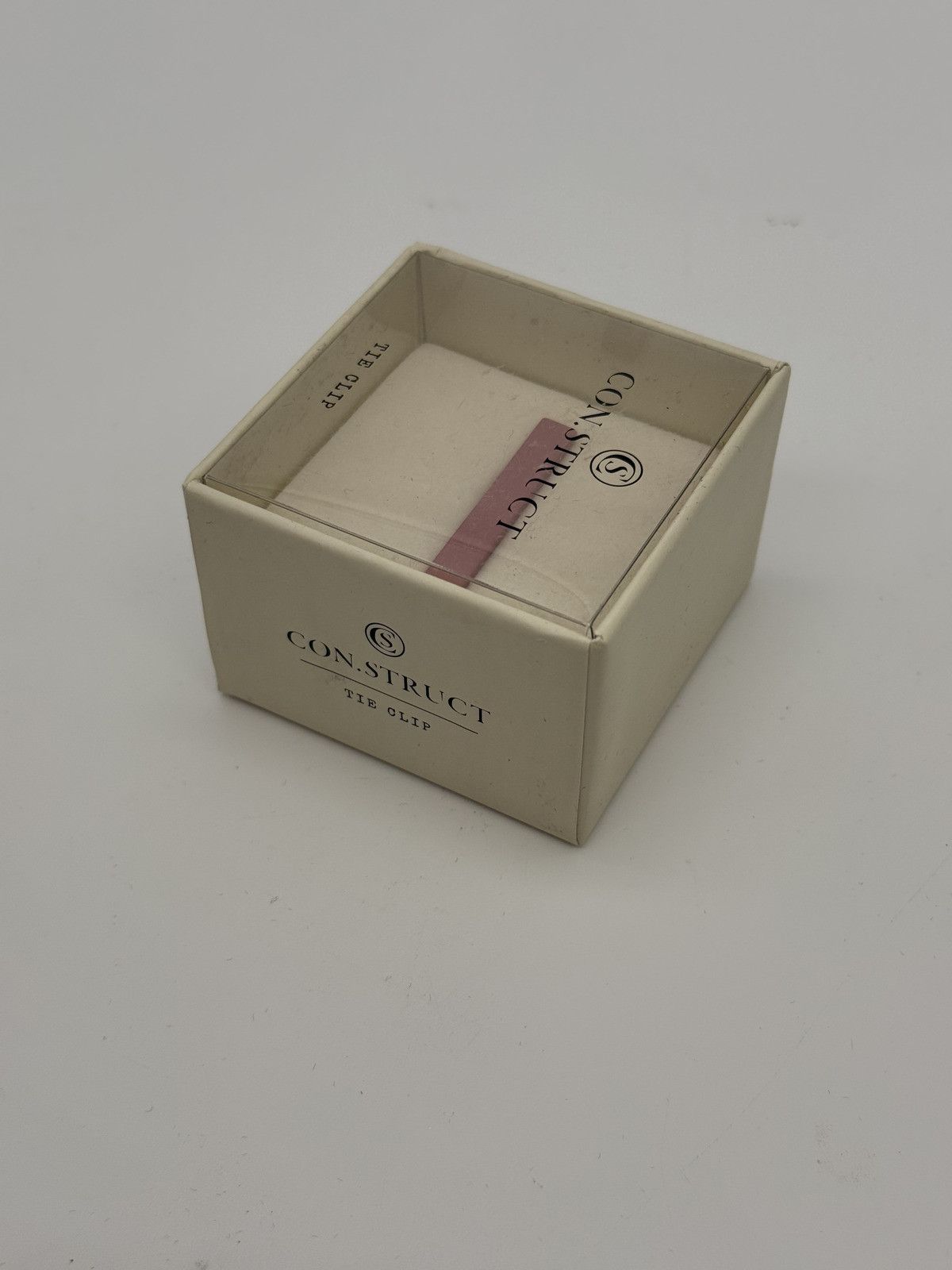 Label Under Construction CON.STRUCT Rose Quartz Tie Clip Size ONE SIZE - 3 Thumbnail