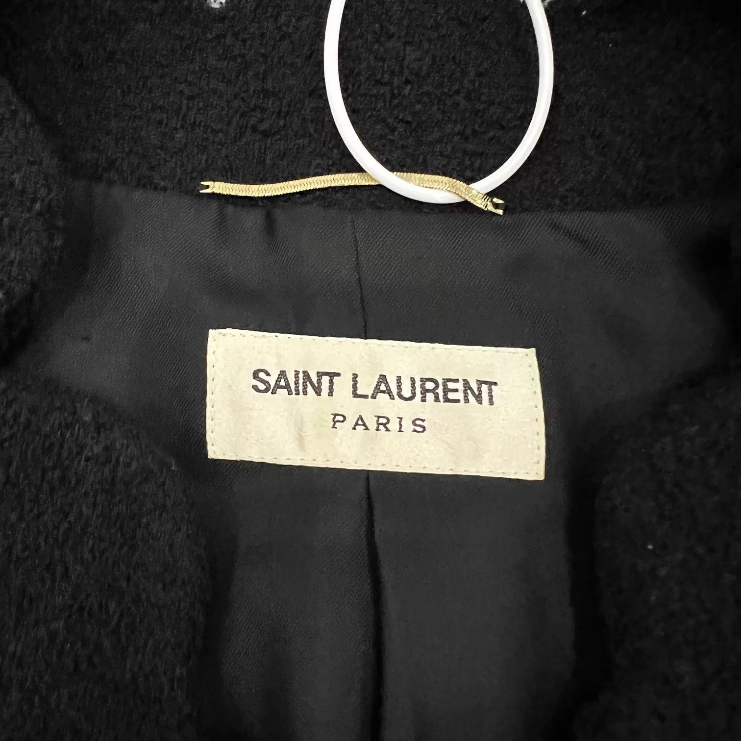 Saint Laurent Paris SLP short black jacket colorful heart button 36 Size XS / US 0-2 / IT 36-38 - 5 Thumbnail