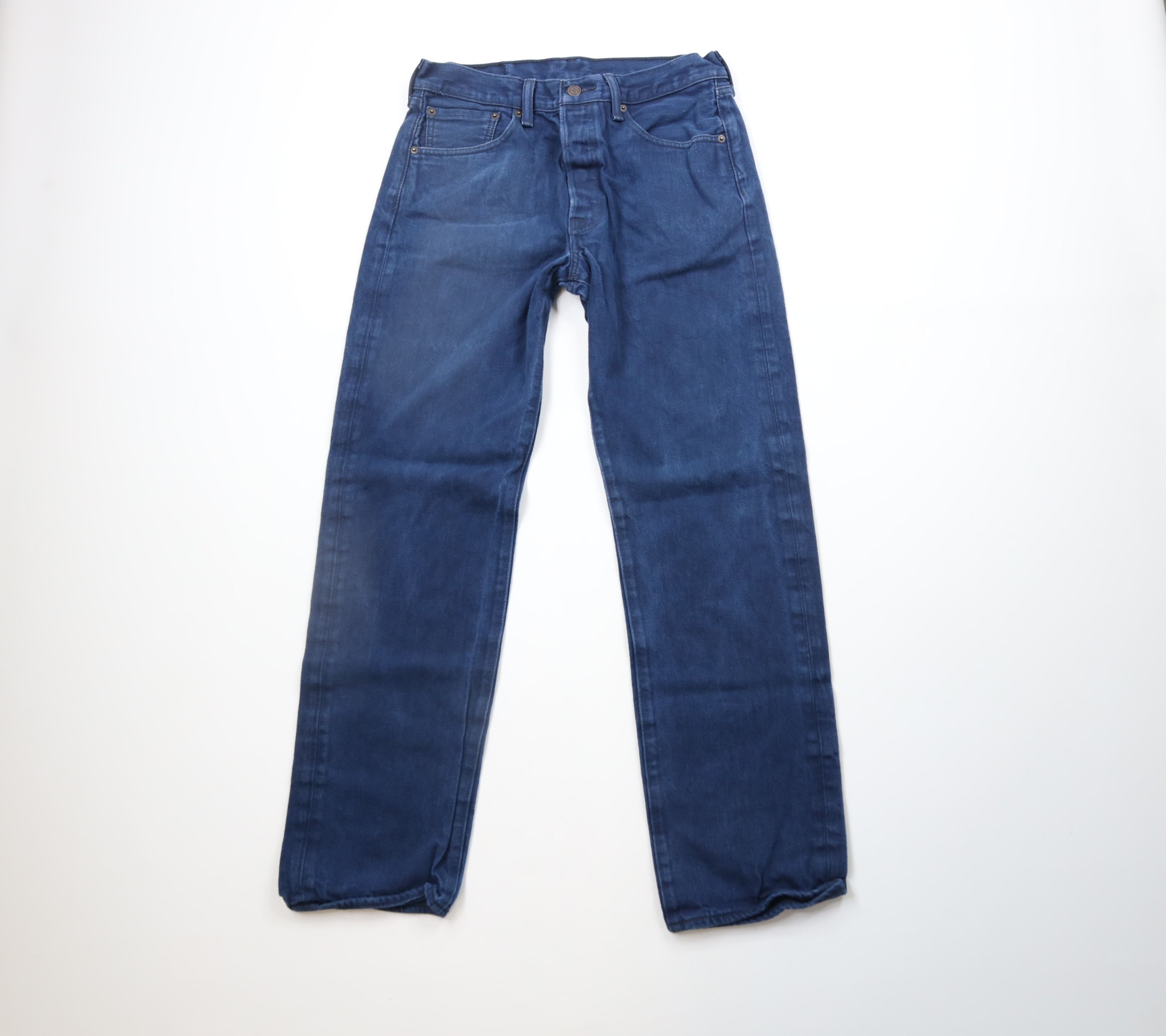 Levi's × Vintage Levis 501xx Button Fly Original Fit Denim Jeans Blue Size US 31 - 1 Thumbnail