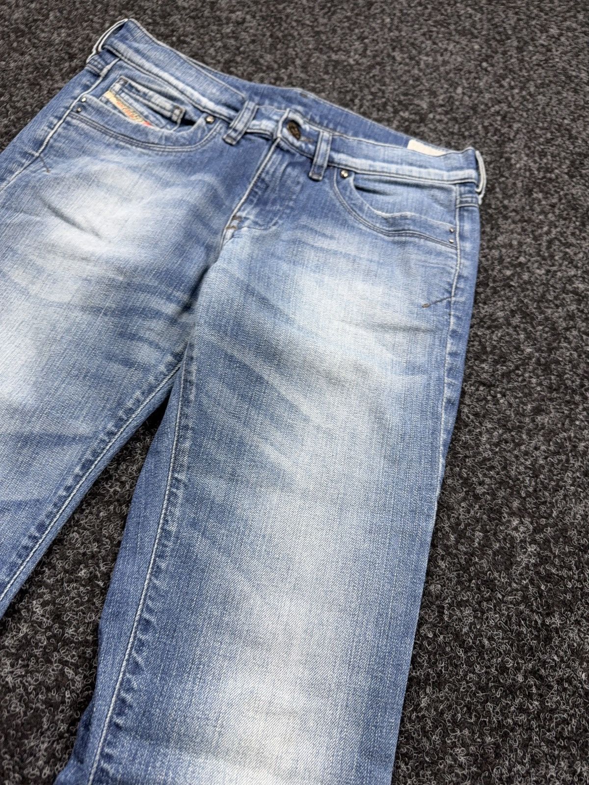 Diesel Luxury Retro 00s Diesel Ronhoir Low Rise Bootcut Jeans Y2K Size 28" / US 6 / IT 42 - 7 Thumbnail