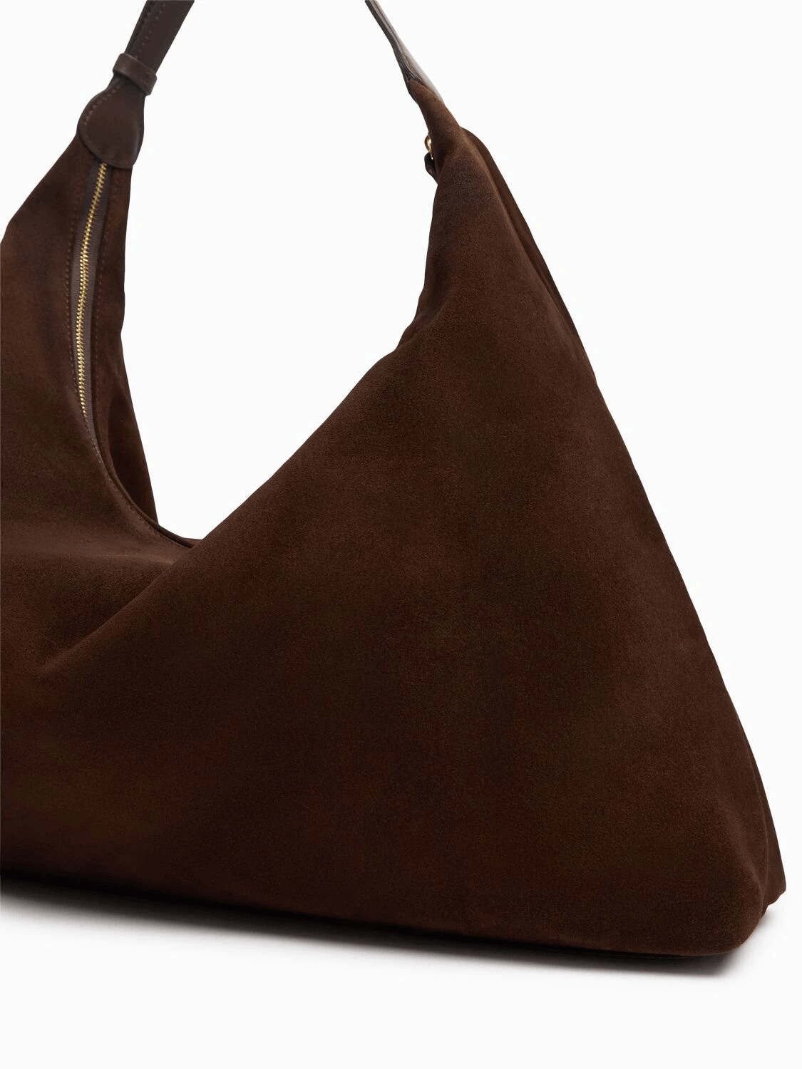 Liffner LIFFNER Dark Brown Suede Shoulder Bag New And Authentic Size ONE SIZE - 4 Thumbnail