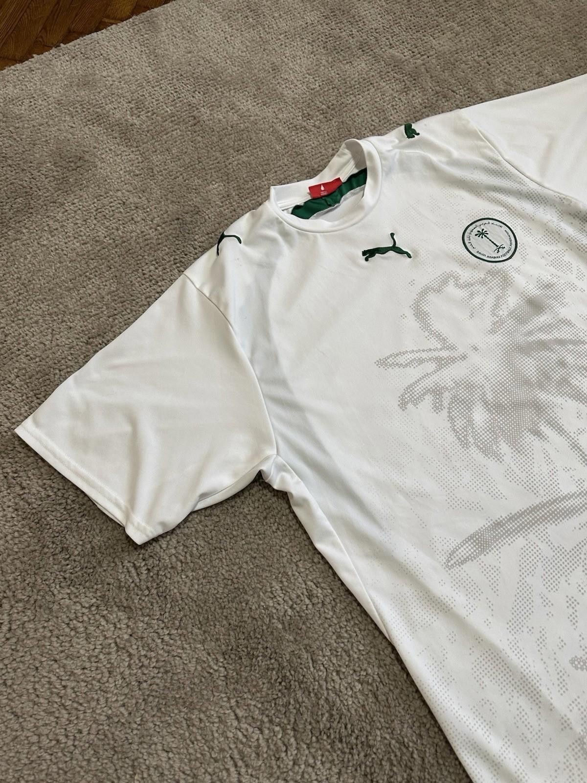 Puma Puma 2006-07 SAUDI ARABIA FOOTBALL SHIRT SOCCER JERSEY Sz XL Size US L / EU 52-54 / 3 - 4 Thumbnail