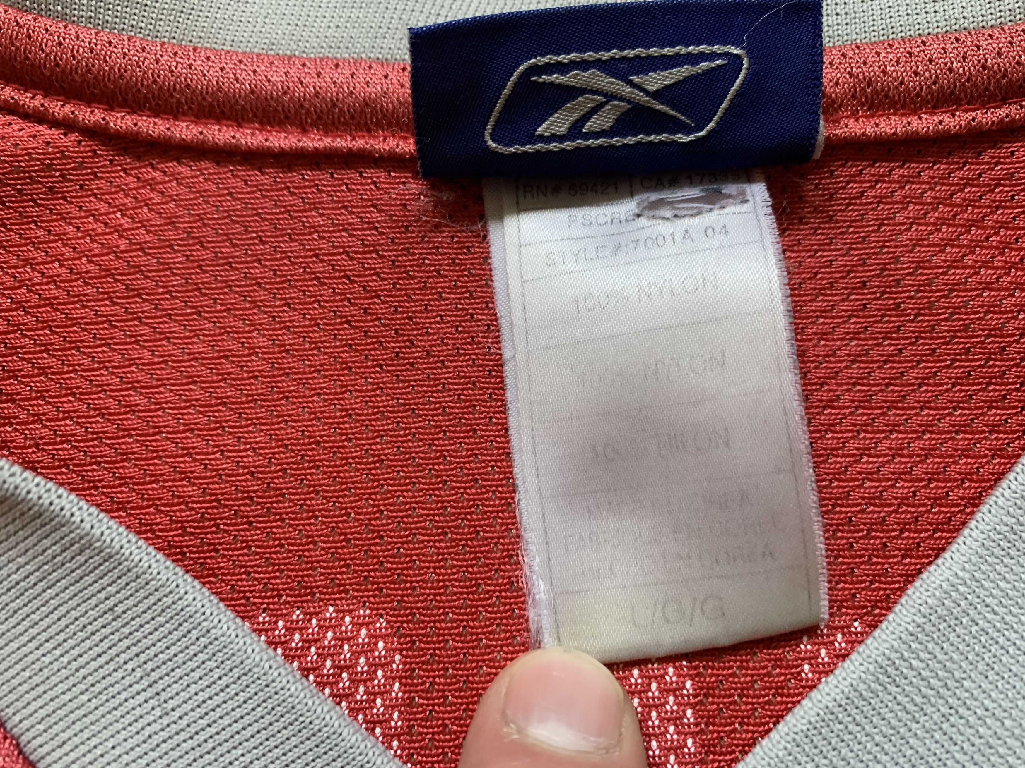 NBA × Reebok × Vintage Vintage Reebok Yao Minh Houston Rockets #11 Jersey Size US L / EU 52-54 / 3 - 10 Thumbnail