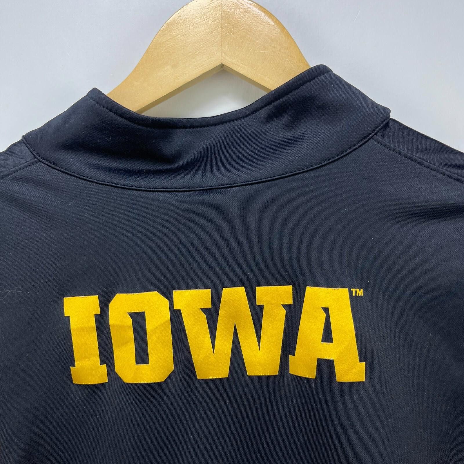 Nike Nike Iowa Hawkeyes Quarter Zip Athletic Shirt Size Large Size ONE SIZE - 11 Thumbnail