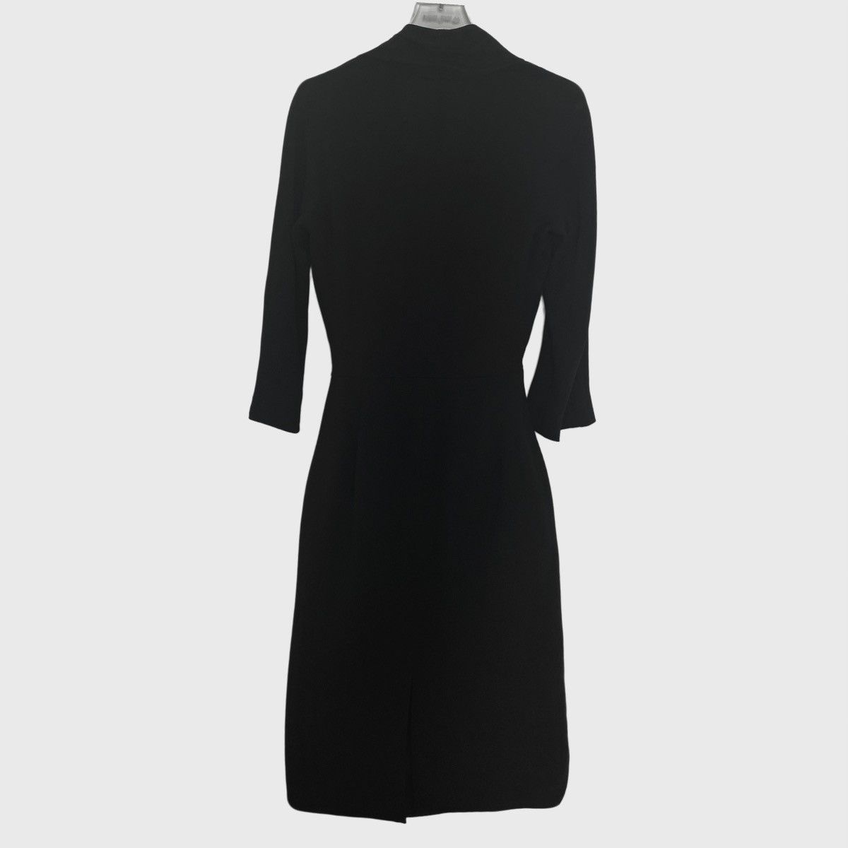 Max Mara MaxMara Black Silk Dress K26WX Size M / US 6-8 / IT 42-44 - 2 Thumbnail