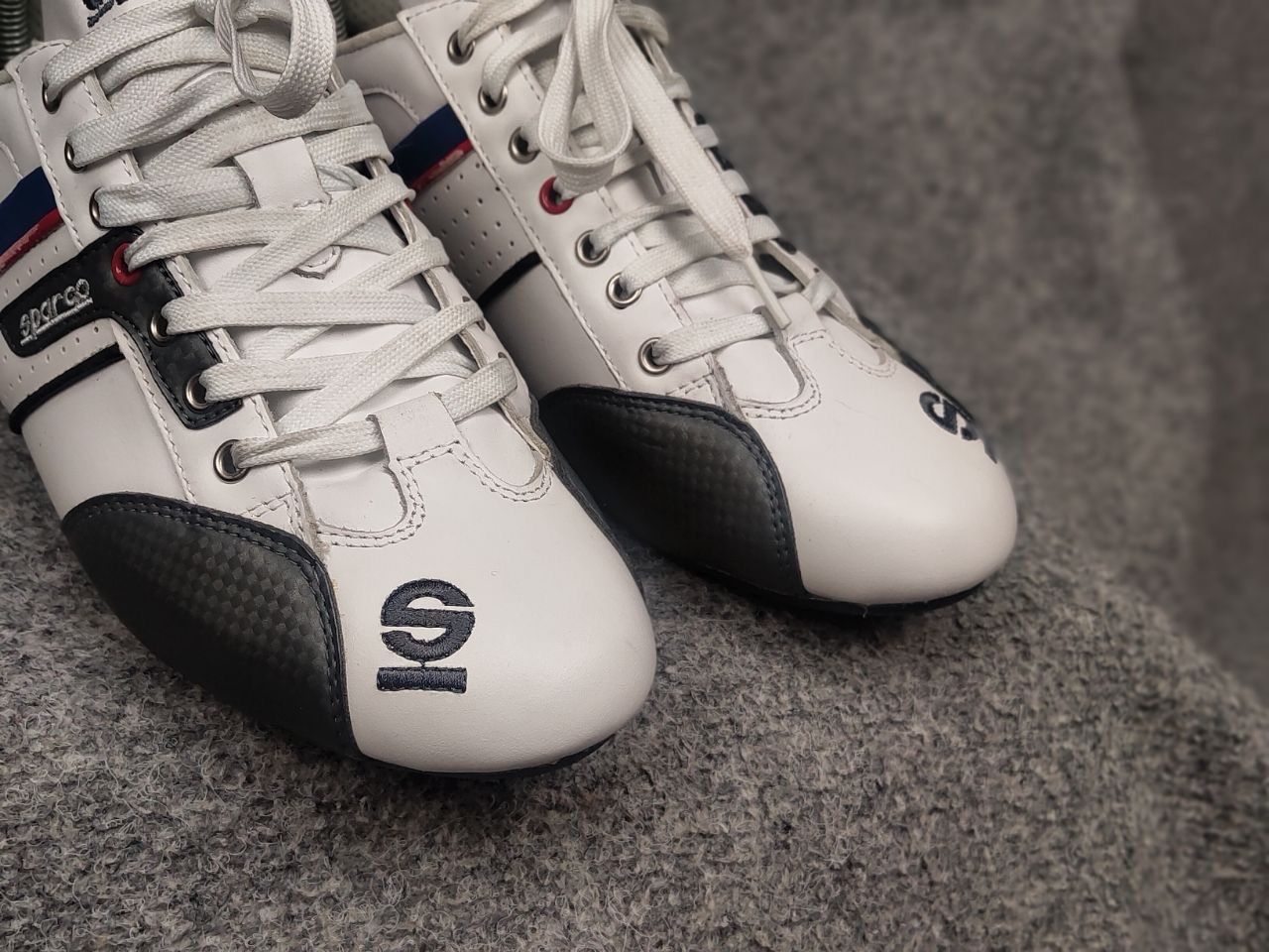 Other Vintage Sparco Racing Logo Time 77 Sneakers Y2K Style Size US 8.5 / EU 41-42 - 16 Thumbnail