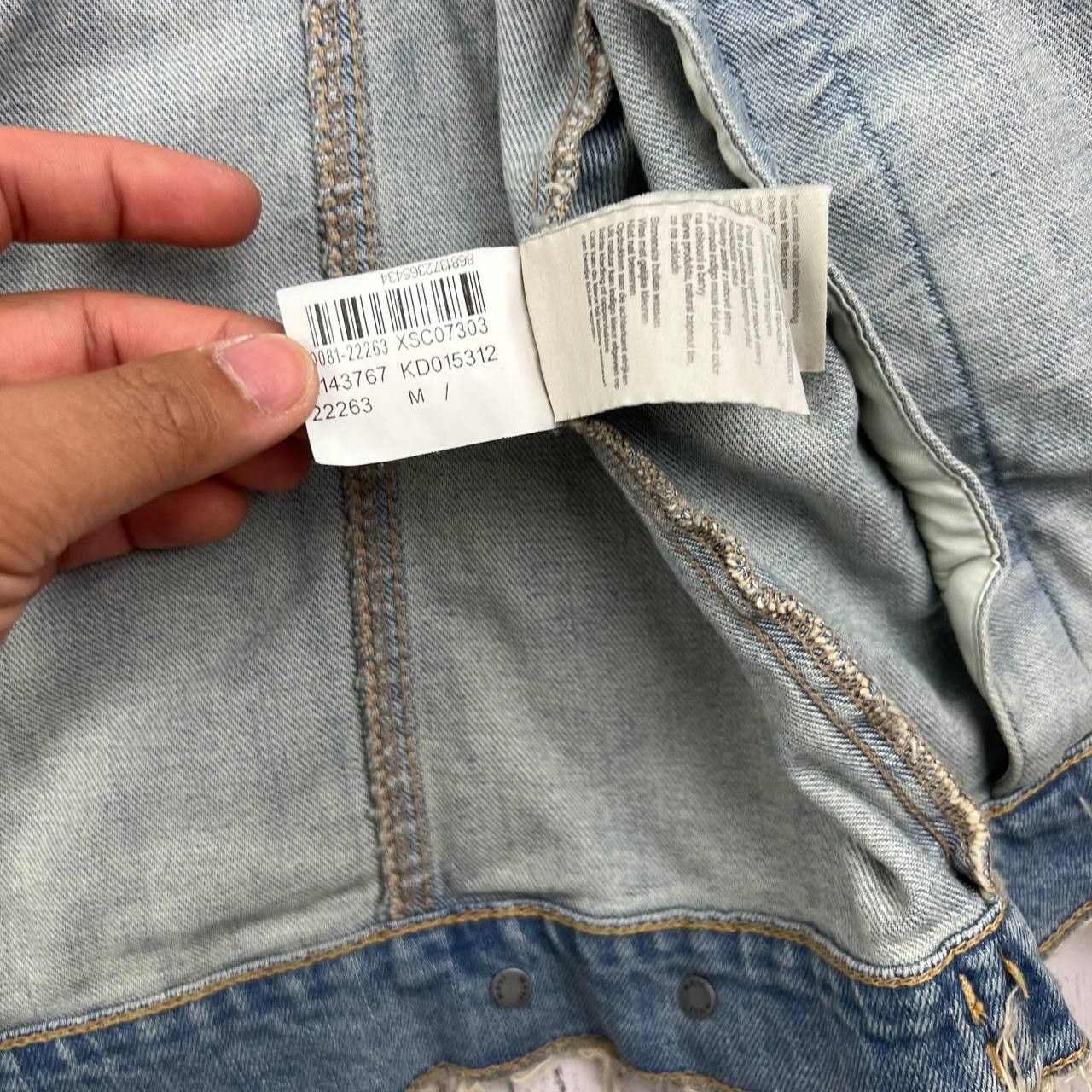 Mavi Mavi Medium Stretchable Oversized Distressed Denim Jacket Size M / US 6-8 / IT 42-44 - 5 Thumbnail