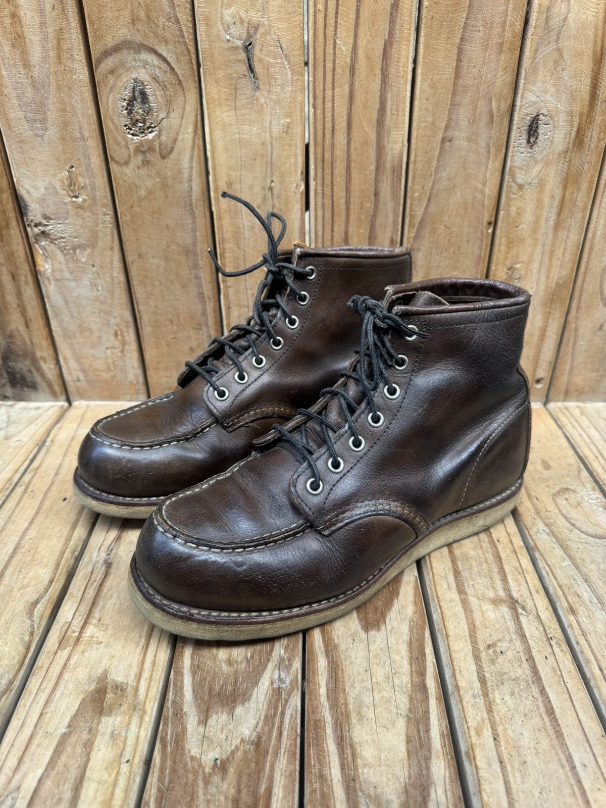 Red Wing Red Wing 8890 Moc Toe Brown Boots US 8 D |UK 7 | EUR 41 Size US 8 / EU 41 - 9 Thumbnail