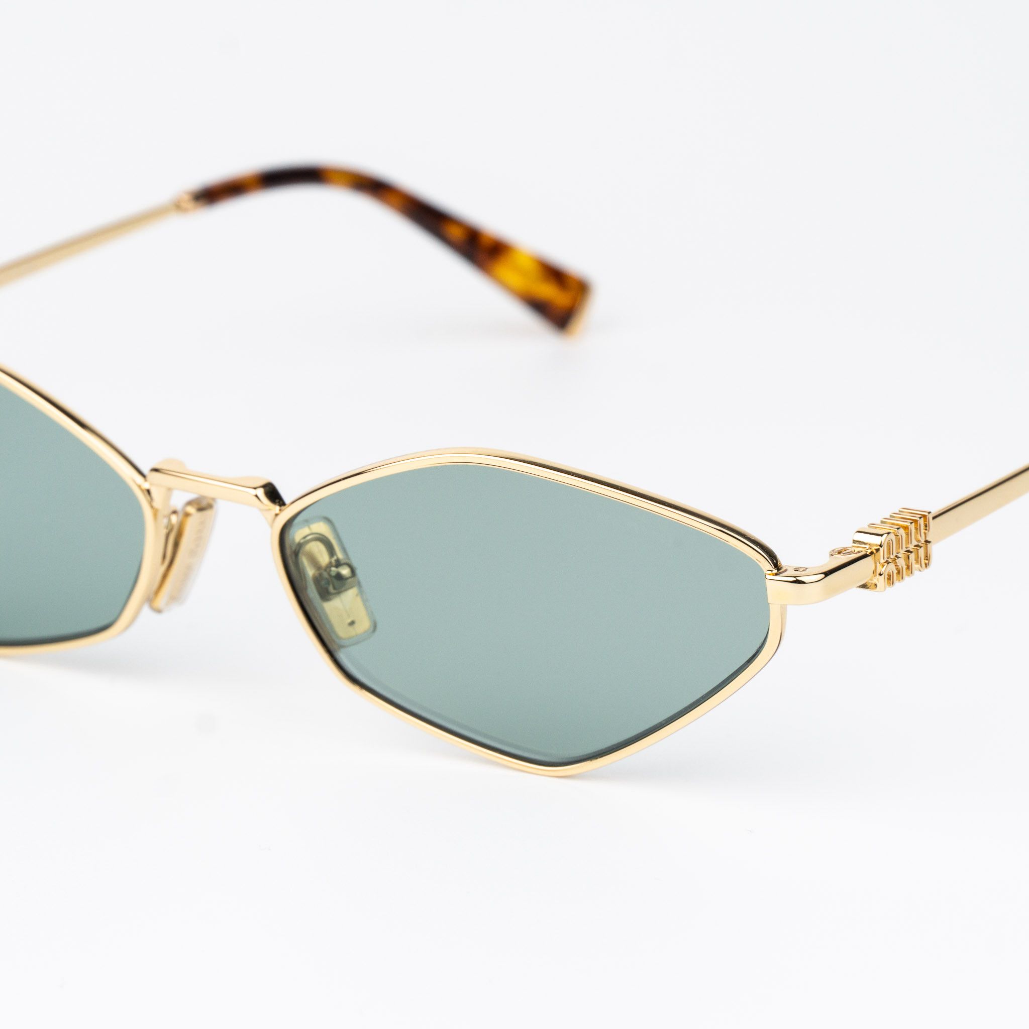 Miu Miu Miu Miu REGARD Women Sunglasses MU56ZS 5AK04M NEW AUTHENTIC Size ONE SIZE - 6 Thumbnail