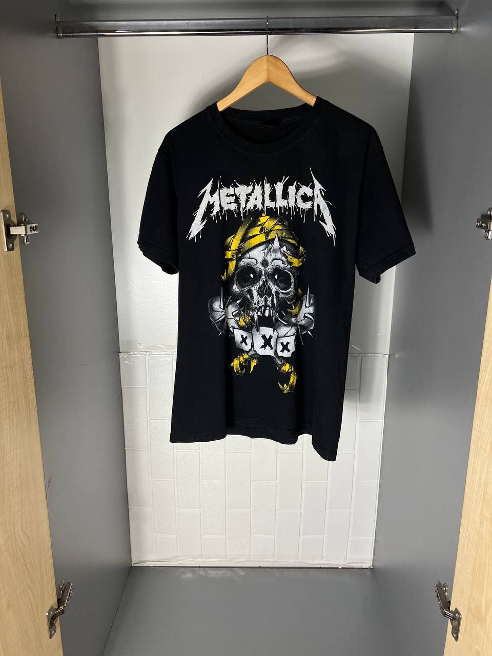 Band Tees VINTAGE METALLICA WORLD TOUR ROCK T-SHIRT METAL Y2K 90s Size US XL / EU 56 / 4 - 2 Thumbnail