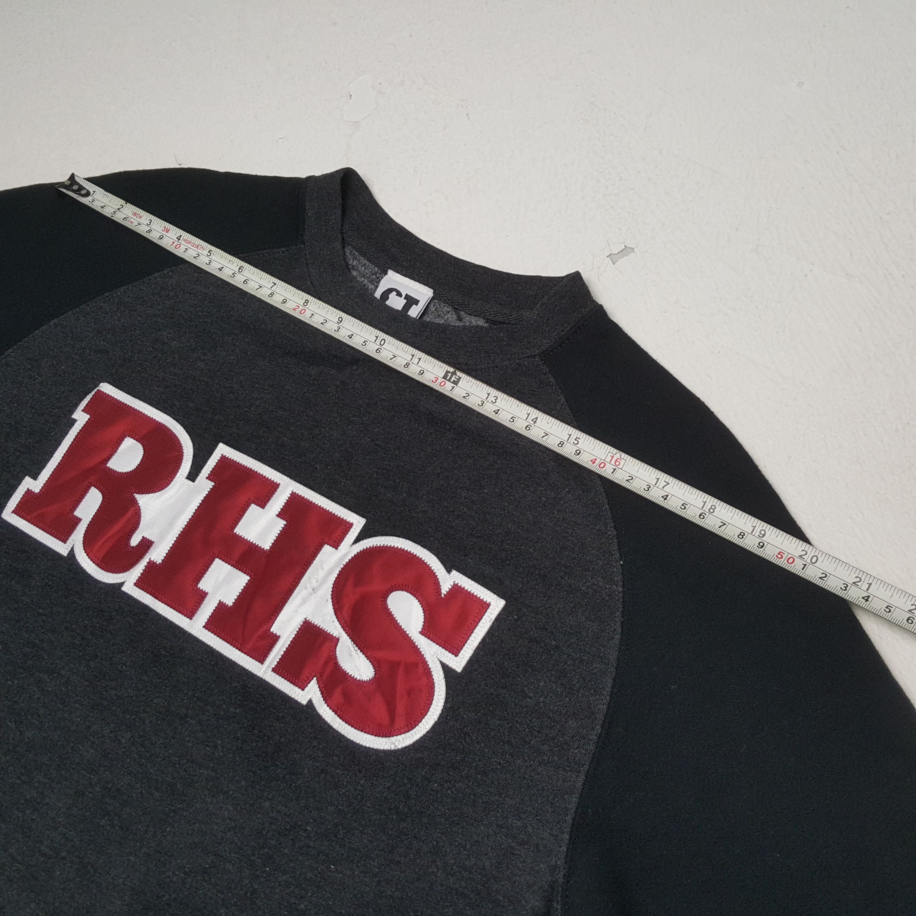 Vintage RHS Center Design Streetwear Style Sweatshirt Size US M / EU 48-50 / 2 - 4 Thumbnail