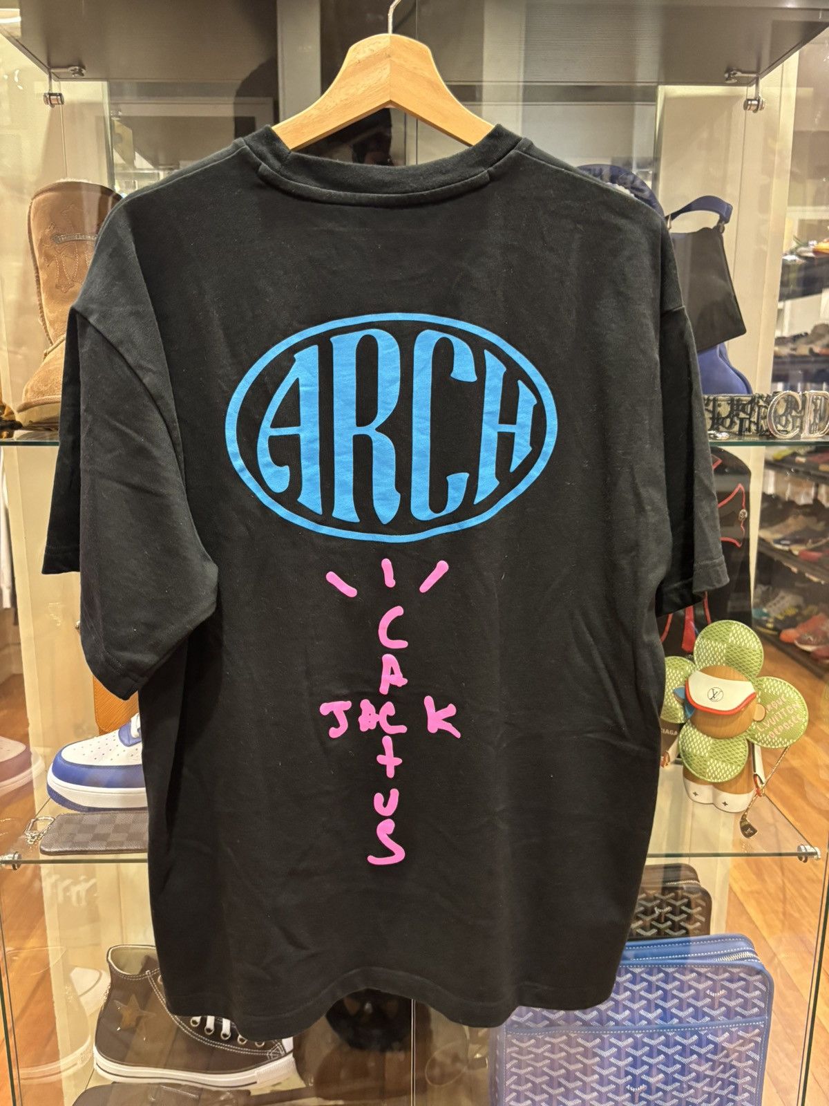 Travis Scott Cactus Jack X Virgil Abloh Art Basel Tee Size US L / EU 52-54 / 3 - 2 Thumbnail