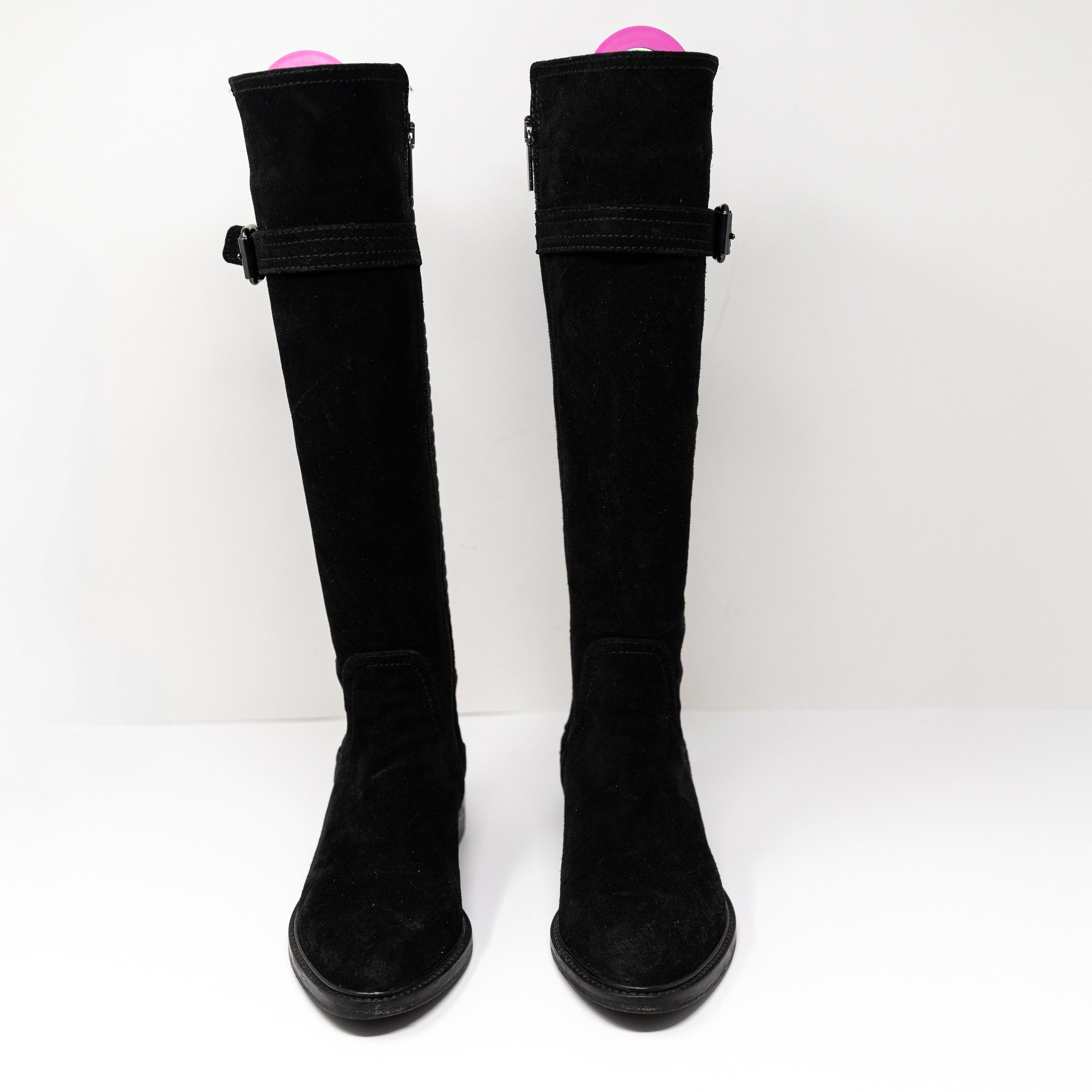 Aquatalia Aquatalia Gael Genuine Suede Stretch Panel Size US 5 / IT 35 - 2 Thumbnail