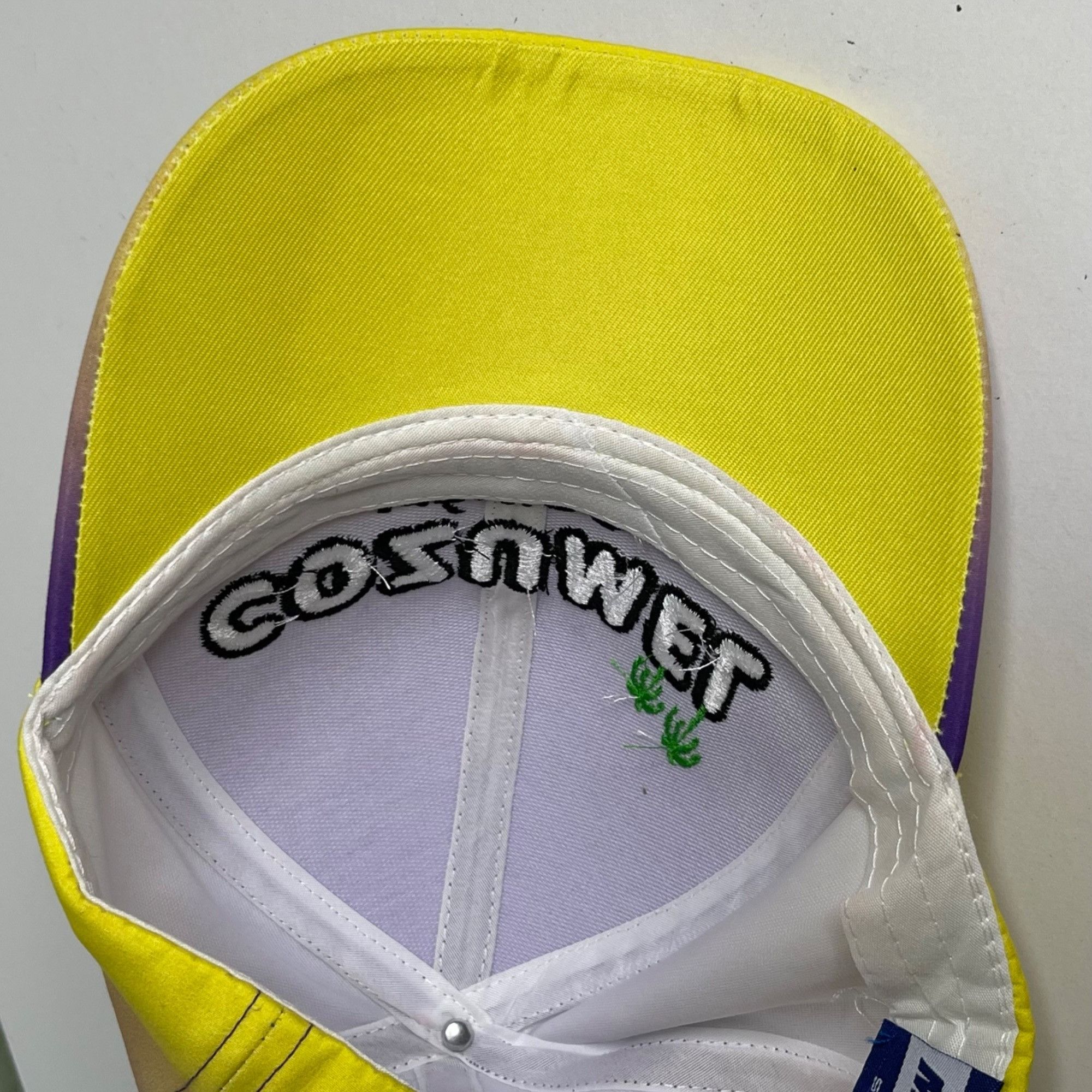 Other Cozumel Souvenir Cap Hat Raised White Embroidery Text Yellow Size ONE SIZE - 9 Thumbnail