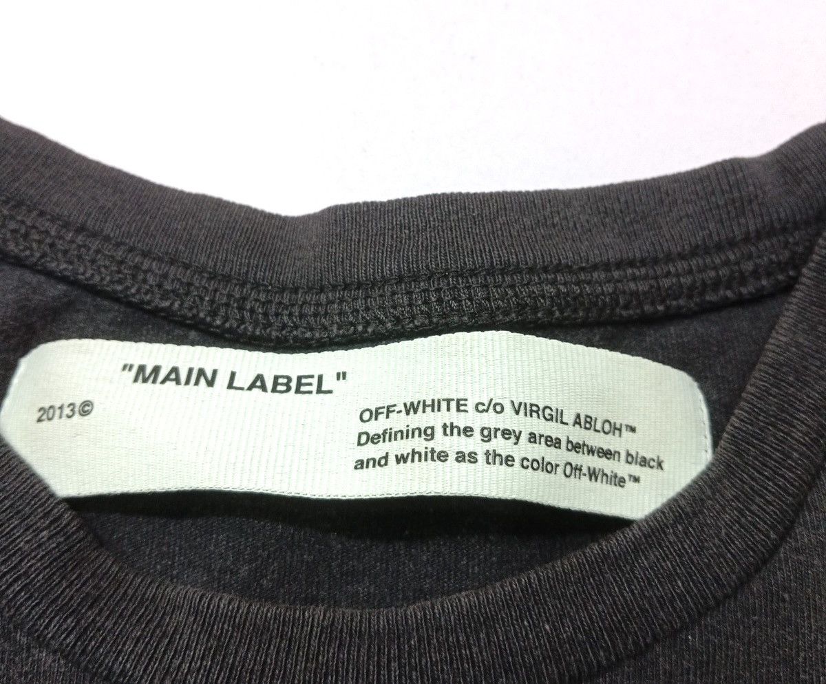 Off-White OFF-WHITE SSNSE S/S SLIM TEE Size US XS / EU 42 / 0 - 3 Thumbnail