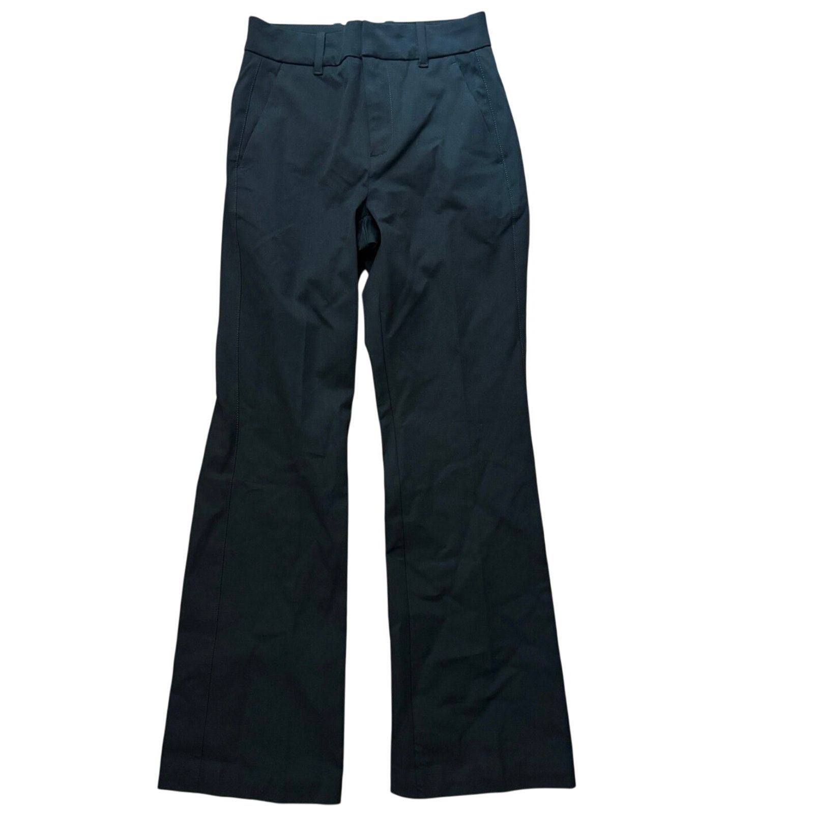 Everlane NWOT Everlane The Bi-Stretch Flare Pant In Black Size 00 Size 24" / US 00 / IT 34 - 4 Thumbnail