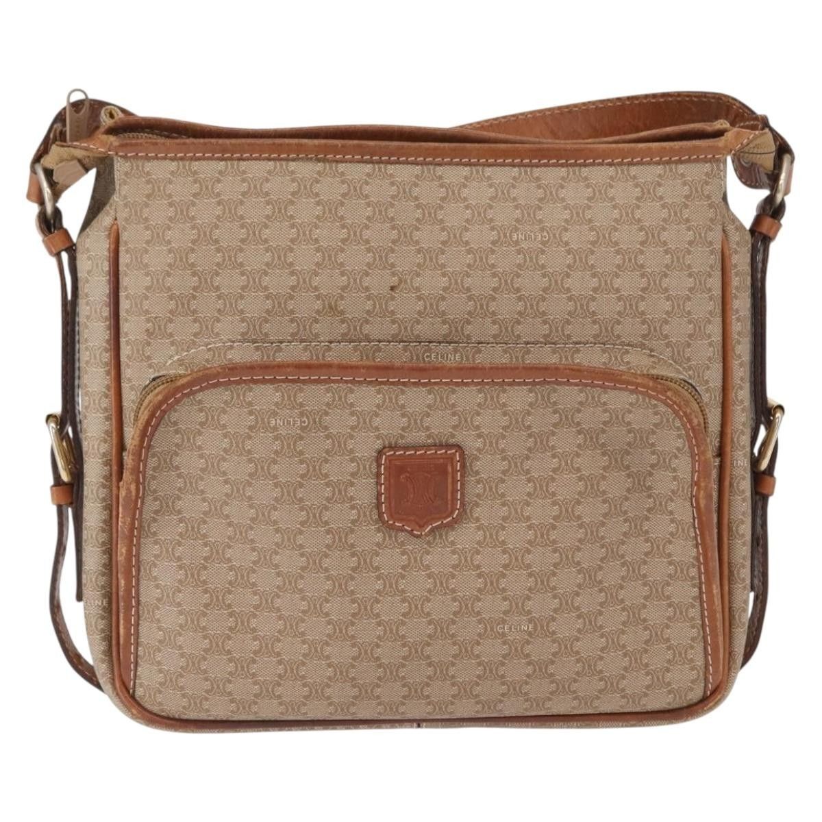 Celine Celine Vintage Macadam Canvas and Leather Size ONE SIZE - 1 Thumbnail