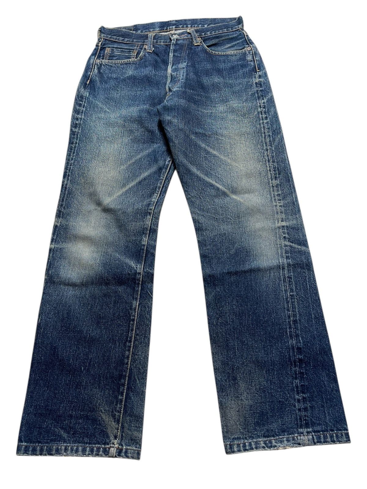 Denime 2000s Denime Washed Selvedge Denim Pants Size US 29 - 1 Thumbnail