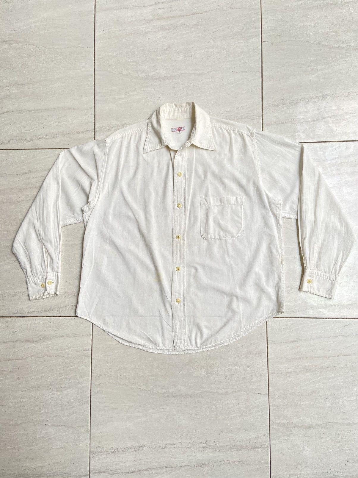 45rpm 45RPM White Shirt Size US L / EU 52-54 / 3 - 6 Thumbnail