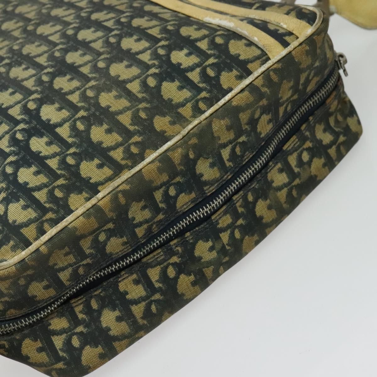 Dior DIOR Trotter Canvas Shoulder Bag Navy Silver Size ONE SIZE - 6 Thumbnail
