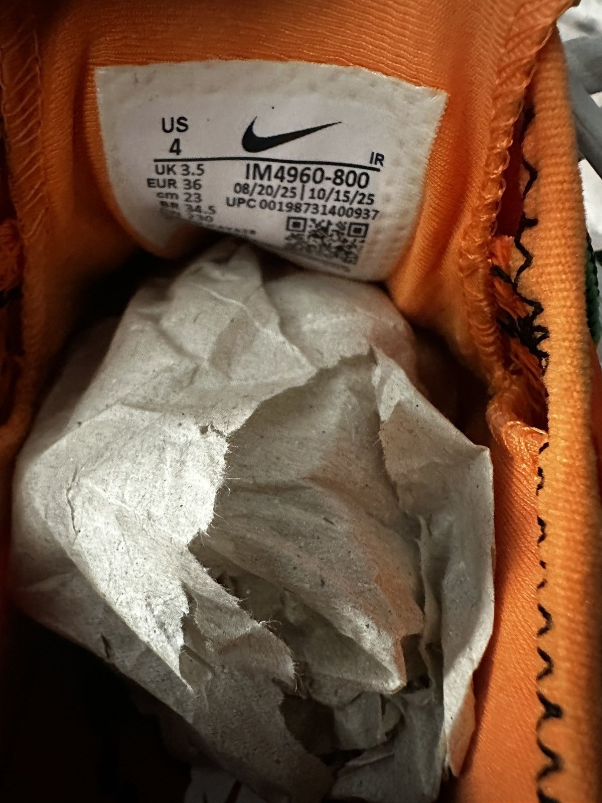 Nike Homecoming x Nike Air Max Plus 'Safety Orange Size US 5.5 / IT 35.5 - 4 Thumbnail