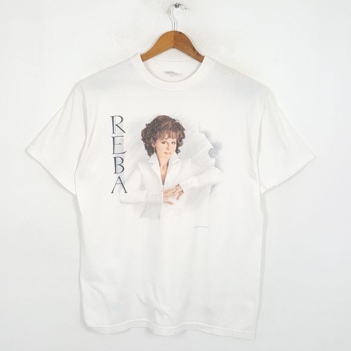 Vintage Vintage 90's REBA American Singer Songwriter Tour T-Shirts ...