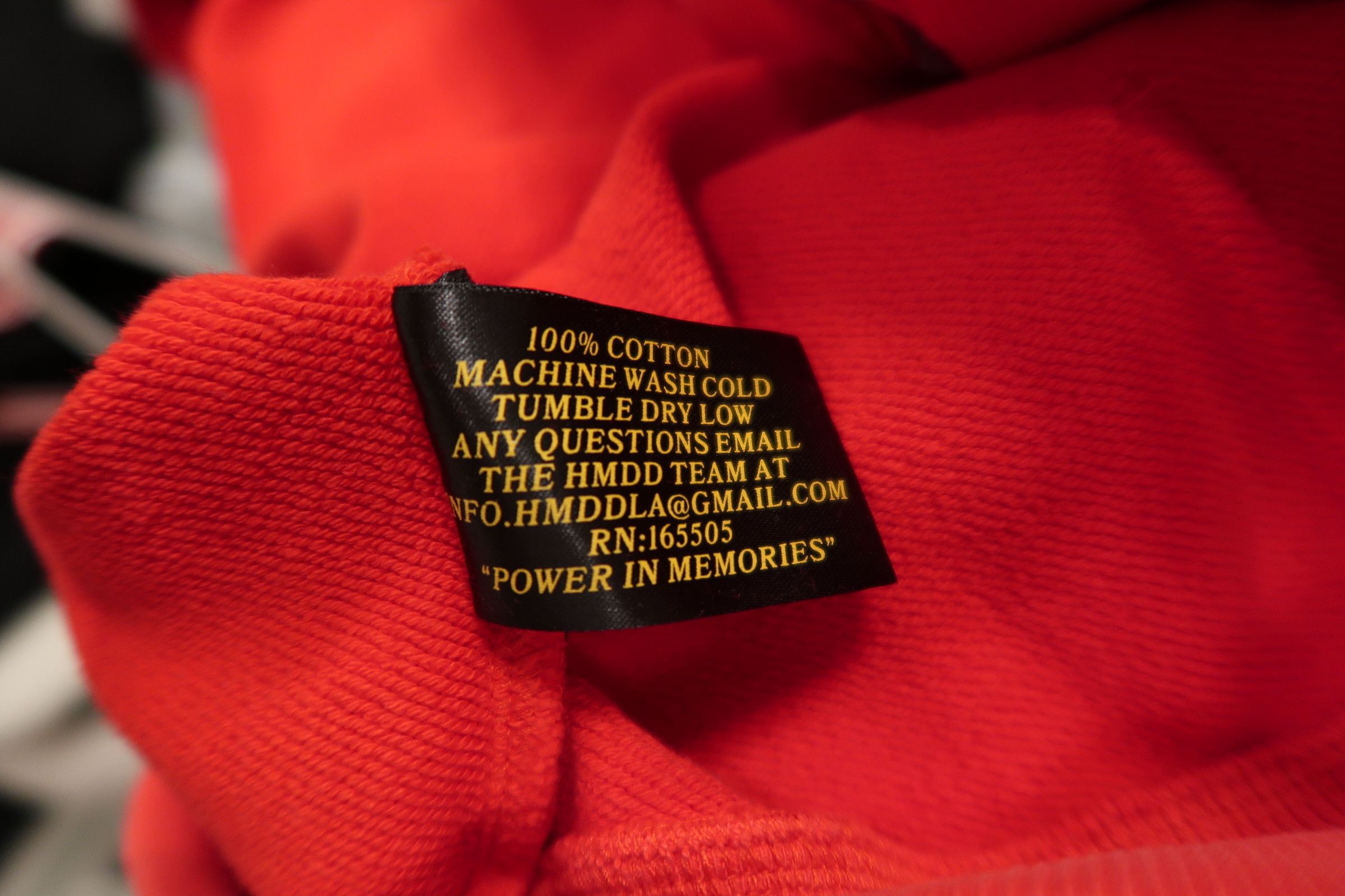 HMDD HMDD Clifford Zip Up Hoodie "Red" Size US M / EU 48-50 / 2 - 6 Thumbnail