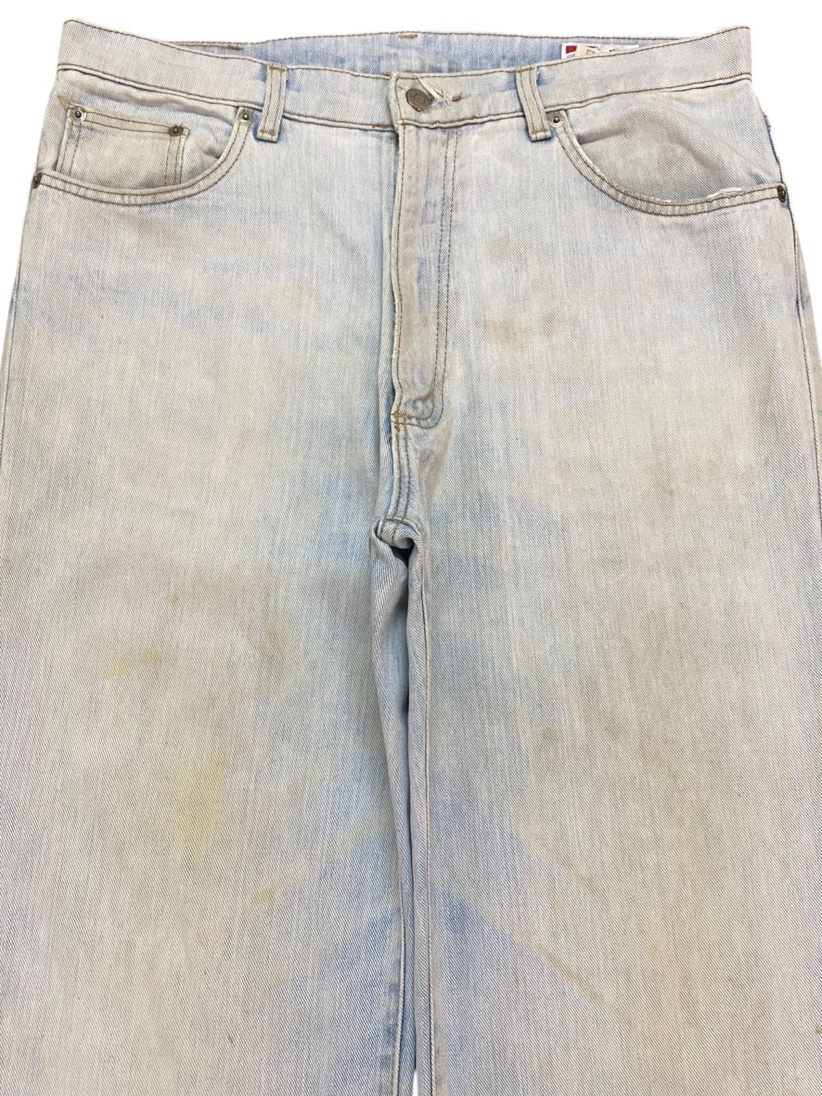 Wrangler Vintage Wrangler Faded Wash Grunge Distressed Baggy Jeans Size US 31 - 3 Thumbnail