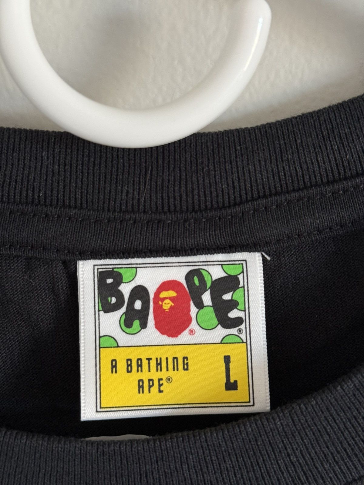 Bape Bape A Bathing Ape Black Green Big Head Size US L / EU 52-54 / 3 - 3 Thumbnail