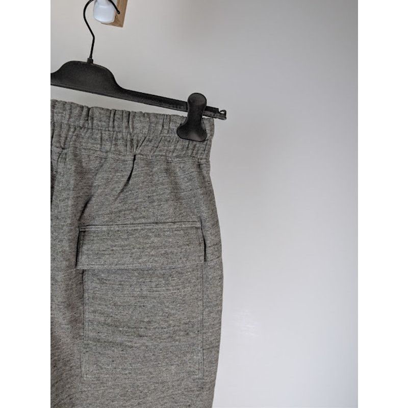 Champion × Rick Owens o1rshd1 Knitted Beveled Pods Shorts in Grey Melange L Size US 34 / EU 50 - 14 Thumbnail