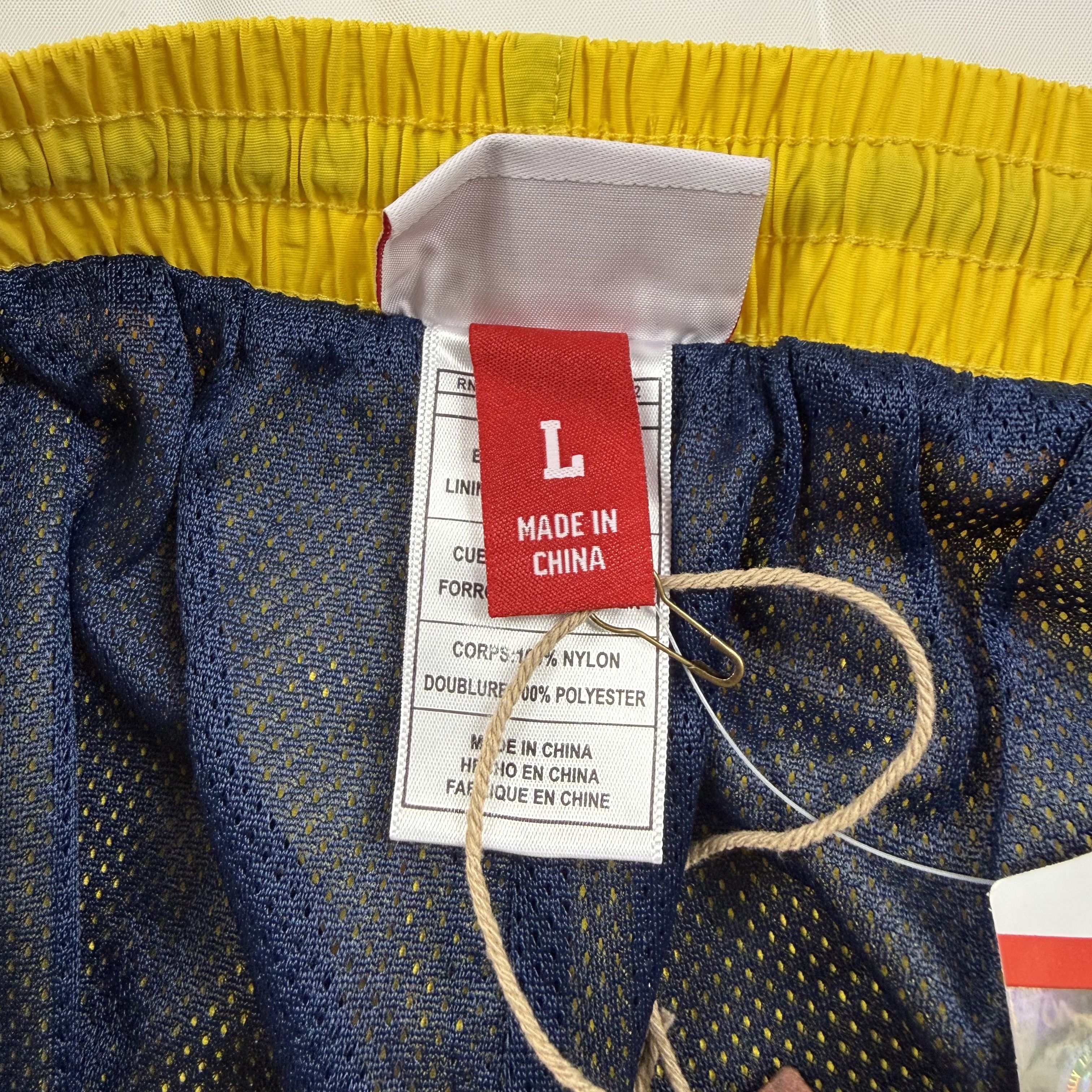 Mitchell & Ness Mitchell & Ness Michigan Wolverines College Shorts Mens Size US 36 / EU 52 - 10 Thumbnail