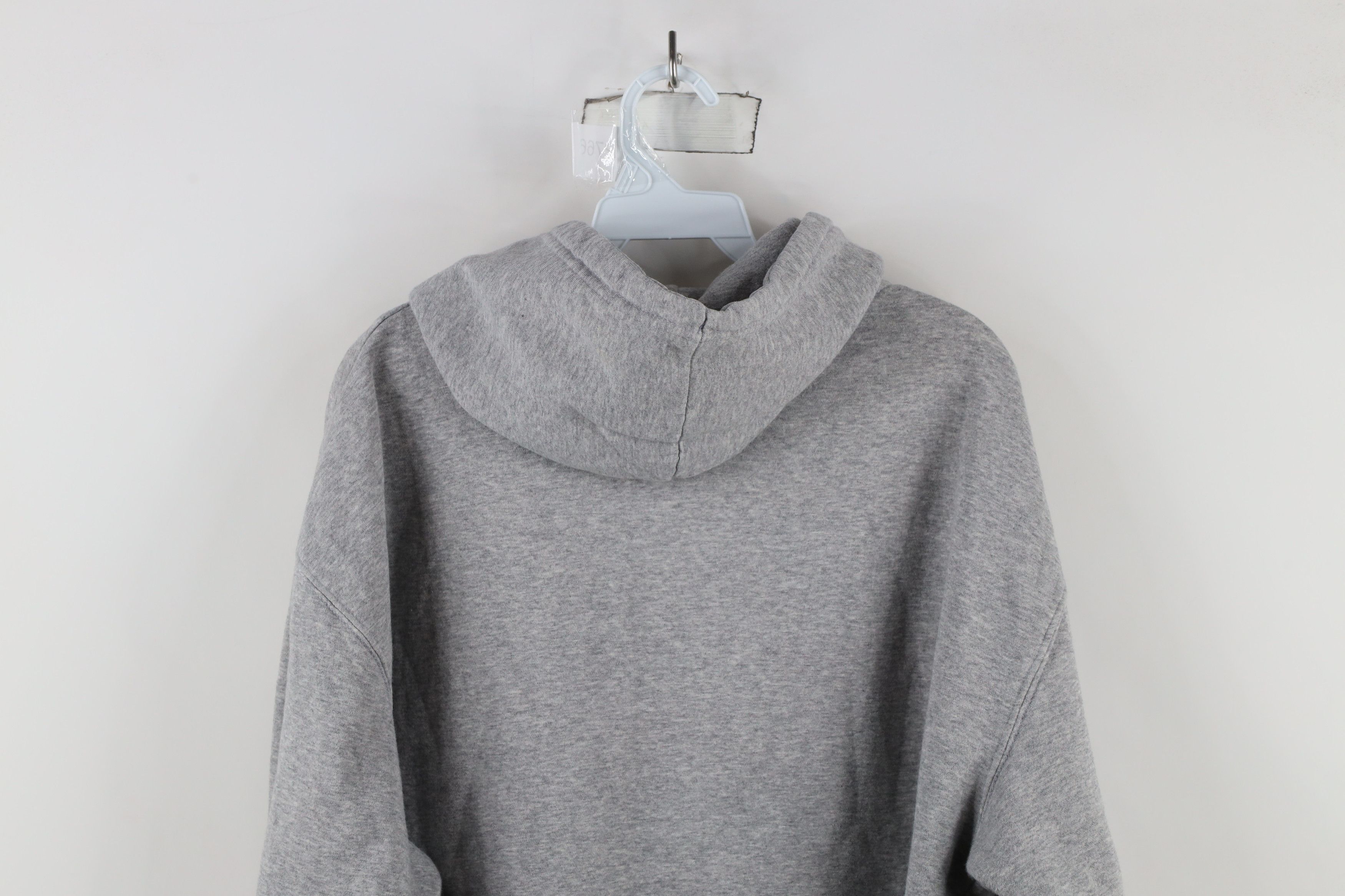 Vintage Vintage 90s University of Michigan Hoodie Sweatshirt Gray Size US XL / EU 56 / 4 - 11 Thumbnail