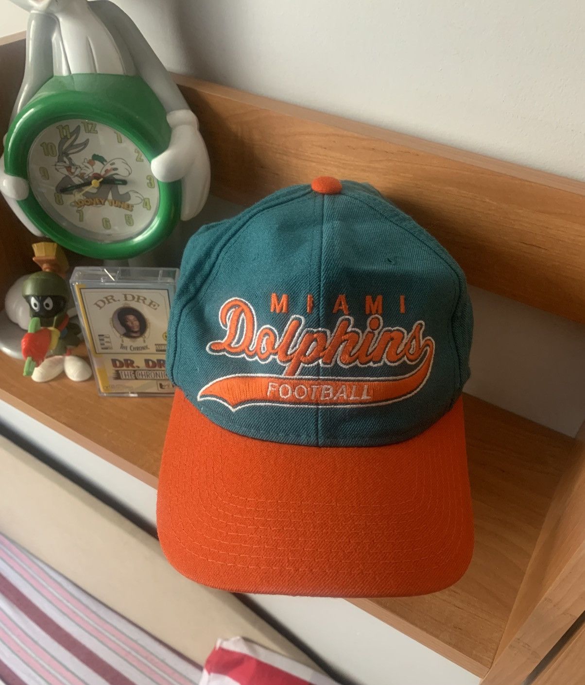 NFL × Starter × Vintage 90s Vintage NFL Starter Miami Dolphins The Natural Hat Size ONE SIZE - 1 Thumbnail