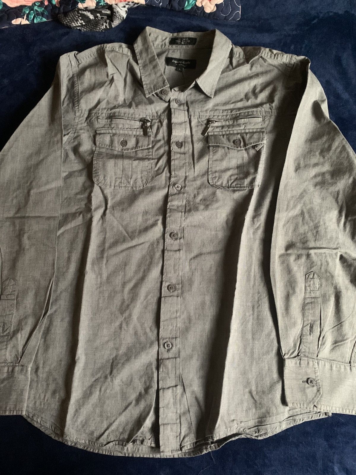 Other Eighty Eight Button Up Shirt Men Workwear Casual Old Vintage Size US L / EU 52-54 / 3 - 1 Thumbnail