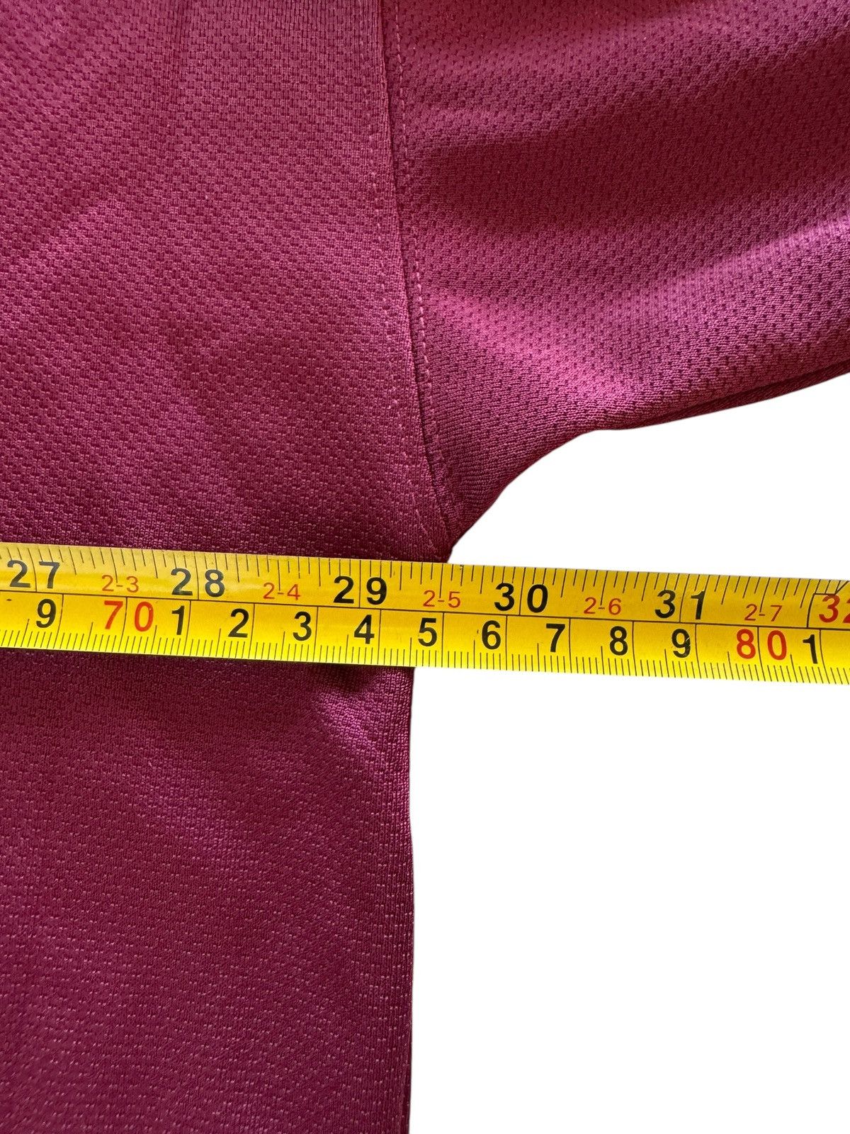 Other × Vintage Vintage Oversized Tron Blank Burgundy Baggy Hockey Jersey Size US L / EU 52-54 / 3 - 7 Thumbnail