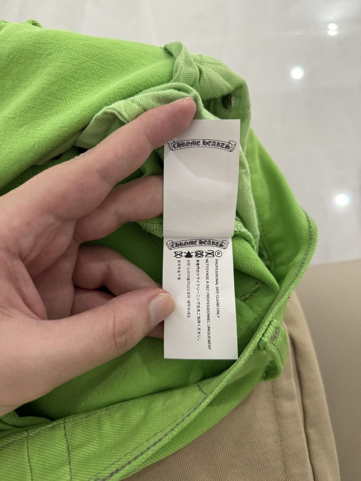 Chrome Hearts Chrome Hearts Sex Record Slime Green Levis Sz.40 Size US 40 / EU 56 - 15 Thumbnail