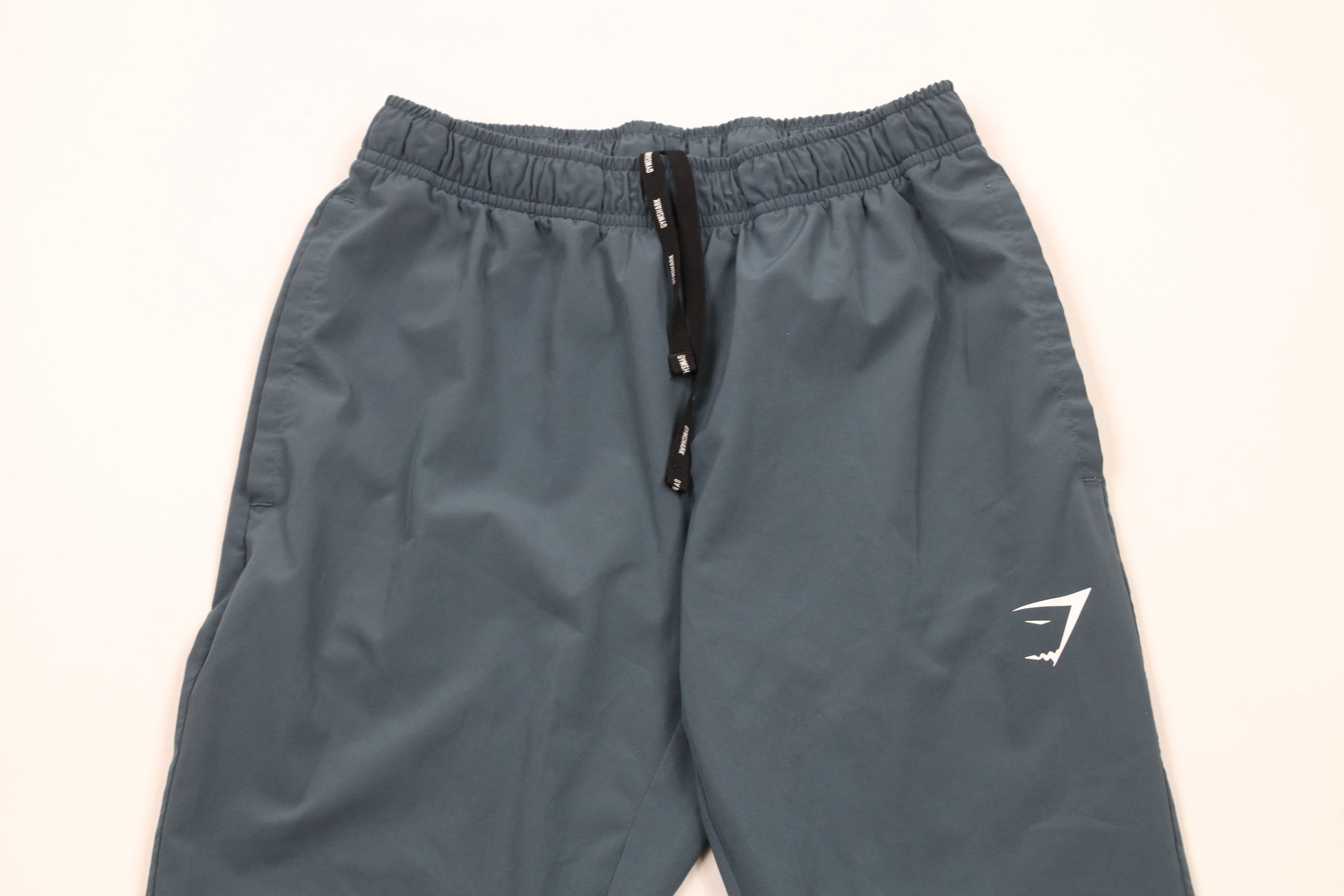 Gymshark × Vintage Gymshark Tapered Leg Arrival Woven Joggers Pants Steel Blue Size US 30 / EU 46 - 2 Thumbnail
