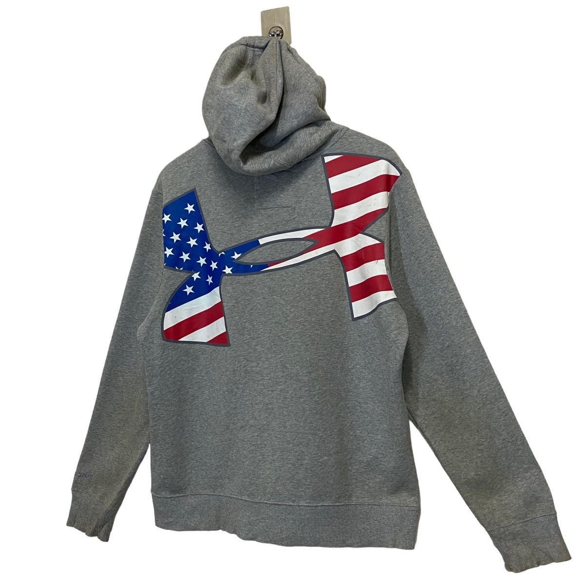 Under Armour × Vintage Under Armour Big Logo Printed Fullzip Hoodies Size M Size US M / EU 48-50 / 2 - 3 Thumbnail