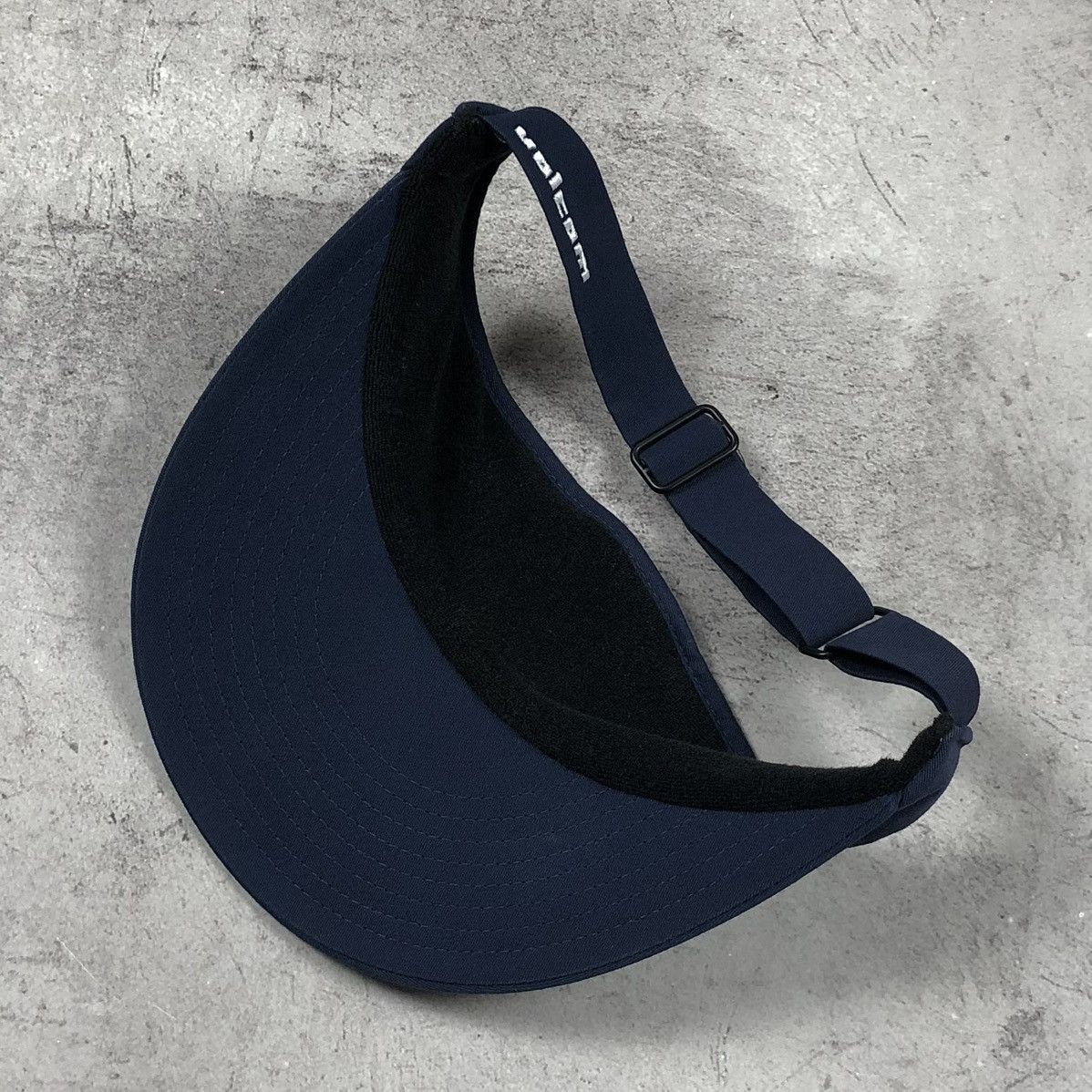 Volcom Y2K Vintage Volcom Genuine 3D Stone Logo Sun Visor Skate Cap Size ONE SIZE - 4 Thumbnail