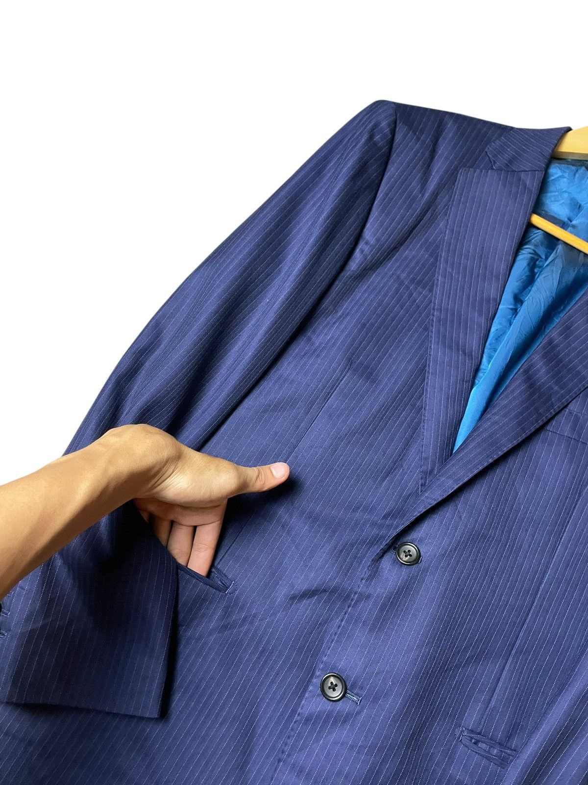 Japanese Brand × Lanvin × Vintage Lanvin Collection Brand Light Blazer (108) Size US XXS / EU 40 - 4 Thumbnail