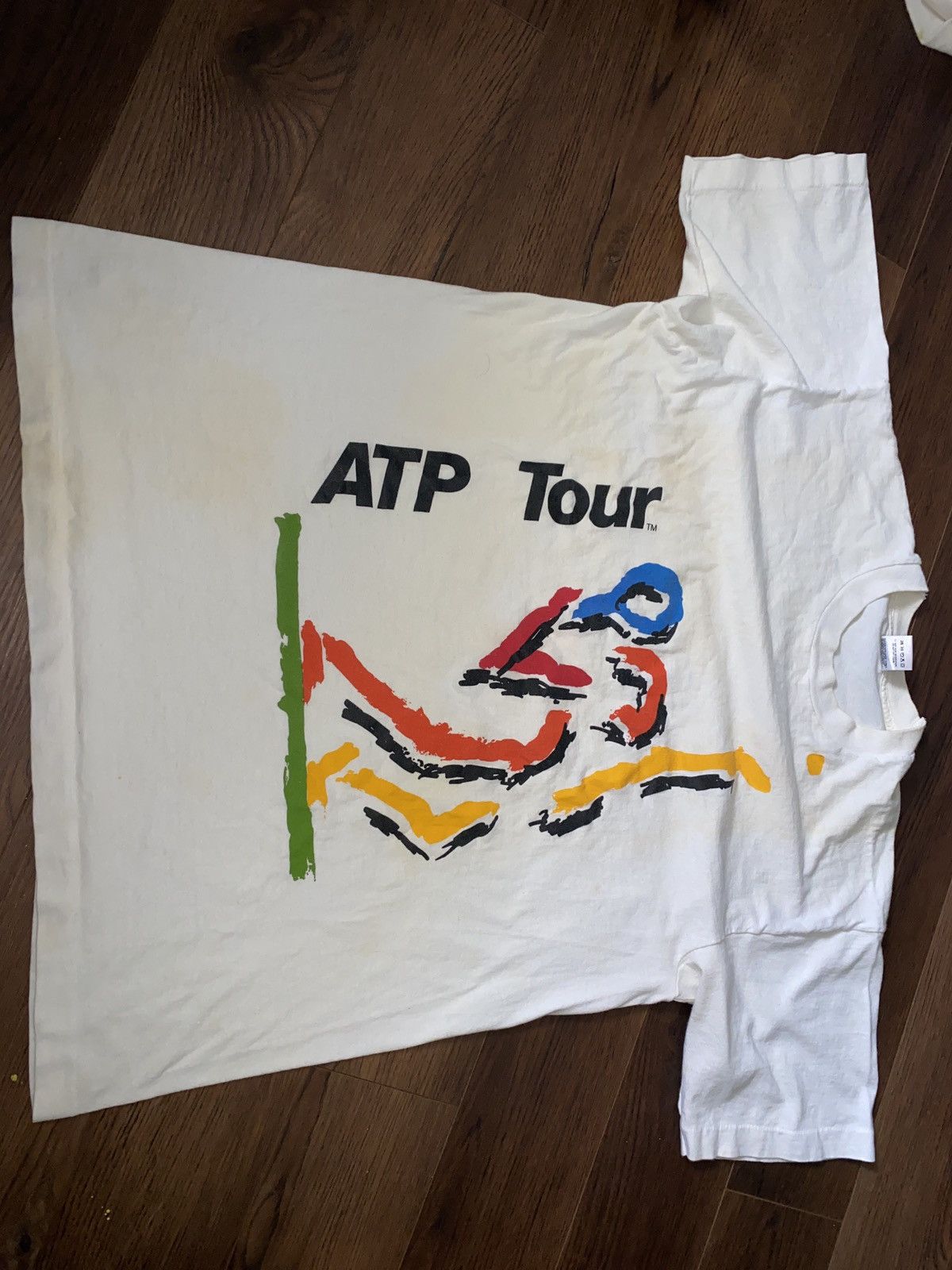 Fruit Of The Loom Vintage ATP T-shirt XL Size US XL / EU 56 / 4 - 8 Thumbnail