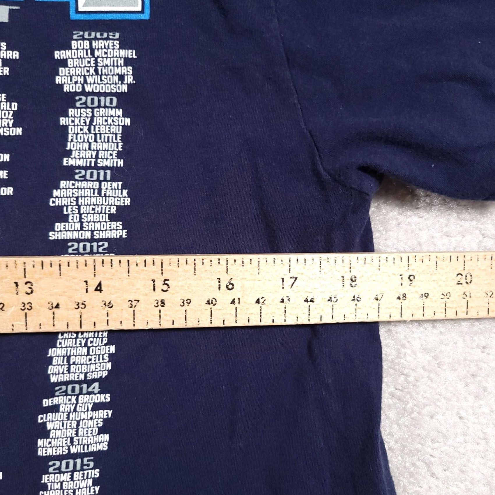 NFL NFL Pro Football Hall Of Fame T Shirt Mens Medium Blue Limited Edition Canton Ohio Shirt Size US M / EU 48-50 / 2 - 7 Thumbnail